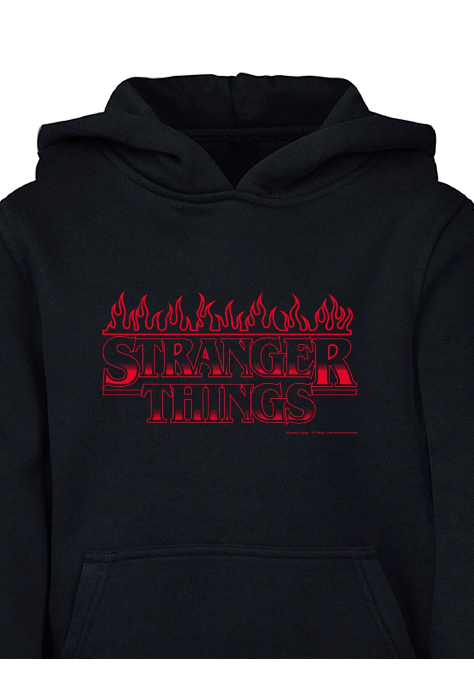 ABSOLUTE CULT Kapuzensweatshirt »ABSOLUTE CULT Herren Kids Stranger Things - Flames Basic Hoody«, (1 tlg.)