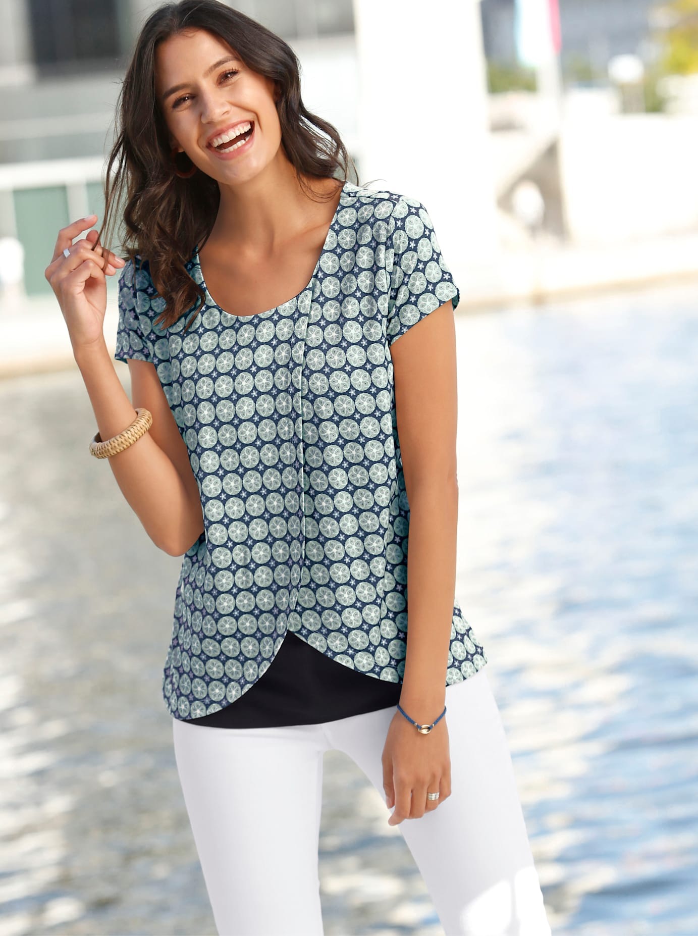 Inspirationen Kurzarmshirt "Shirt", (1 tlg.) günstig online kaufen