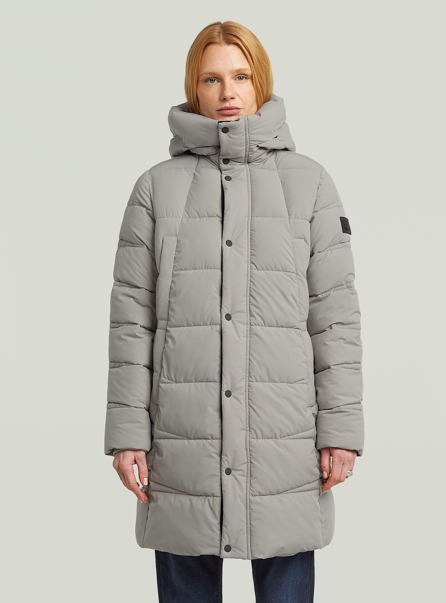 G-star Whistler Mid Puffer Jacket Elephant Skin 2XS