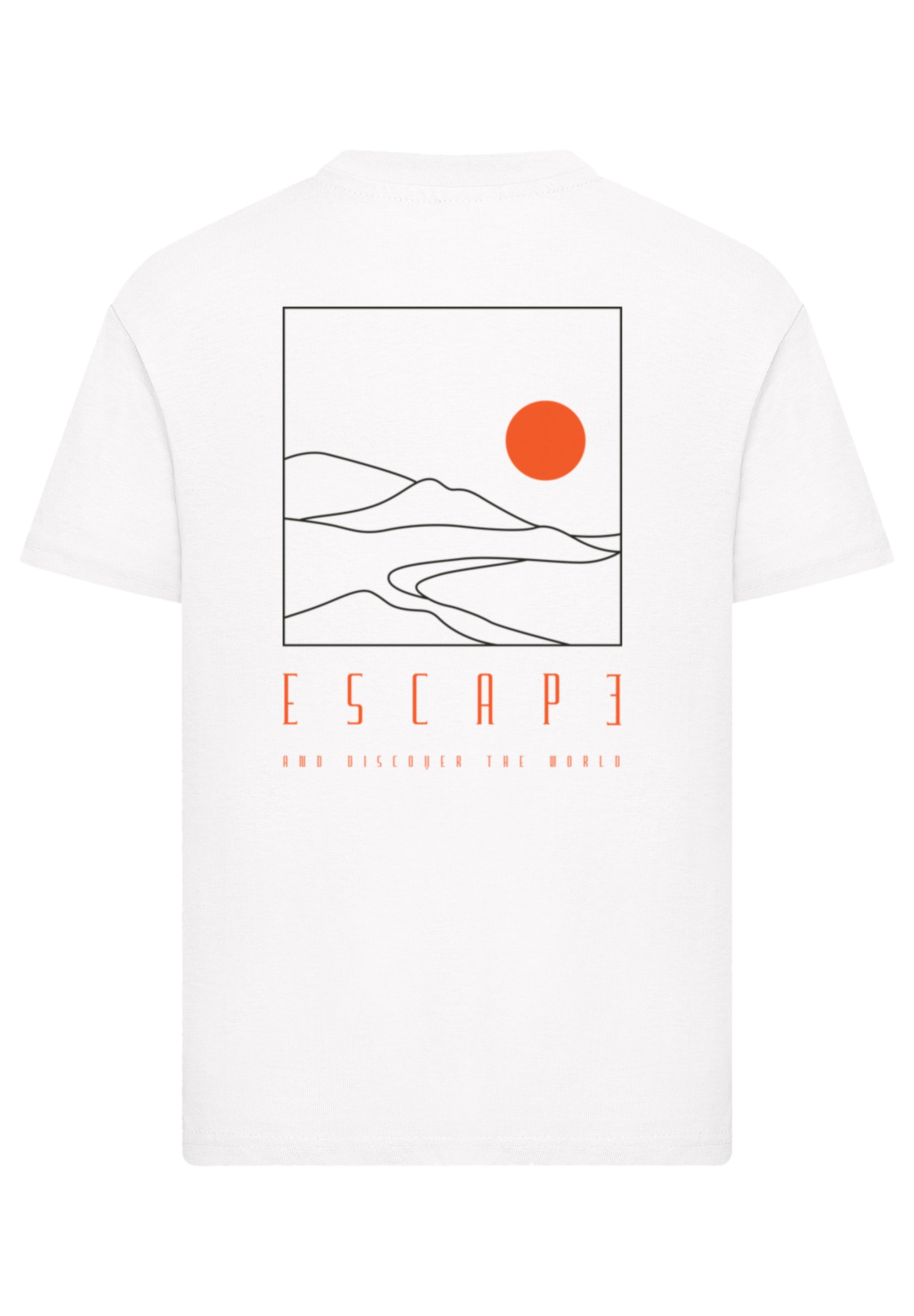 F4NT4STIC T-Shirt »Escape Discover the World Landscape«, Discover the World