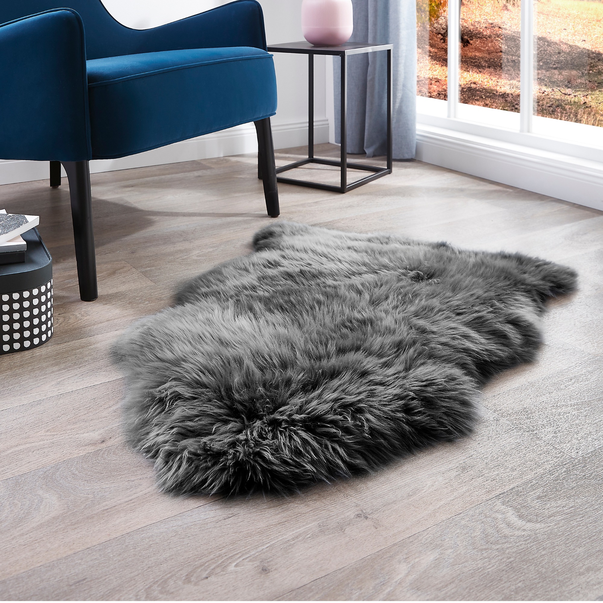 LUXOR living Fellteppich "Schaffell Namika" fellförmig 50 mm Höhe echtes La günstig online kaufen