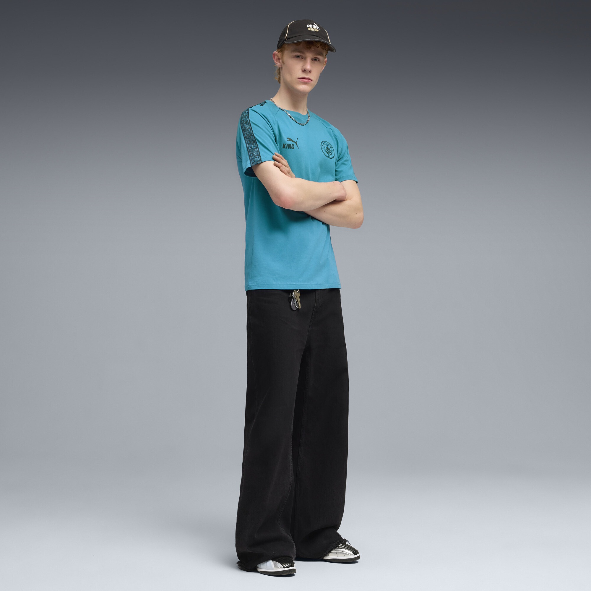 PUMA T-Shirt »Manchester City KING T-Shirt Herren«