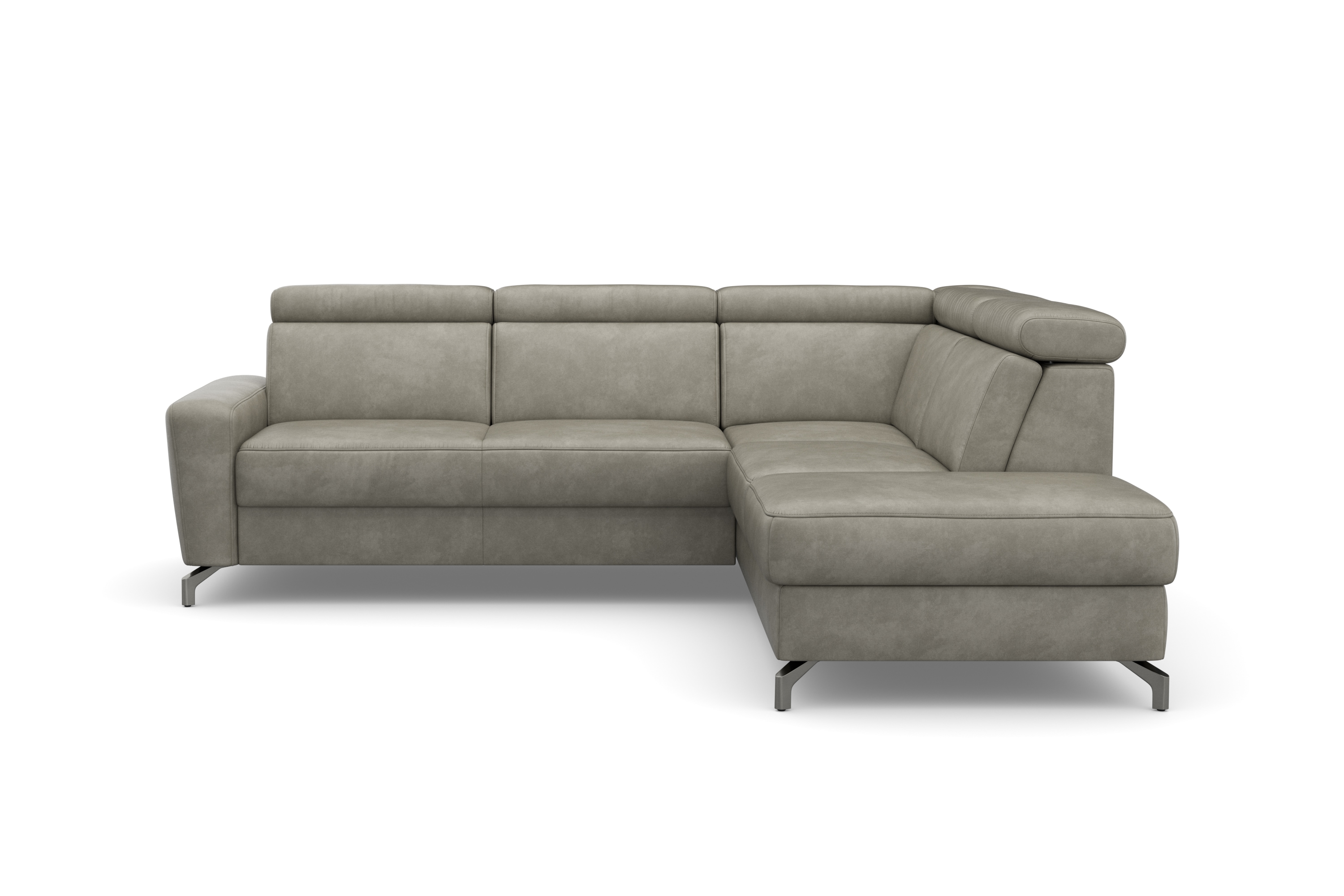 sit&more Ecksofa "Scarlett L-Form" inklusive Kopfteilverstellung, optional Schlaffunktion & Bettkasten