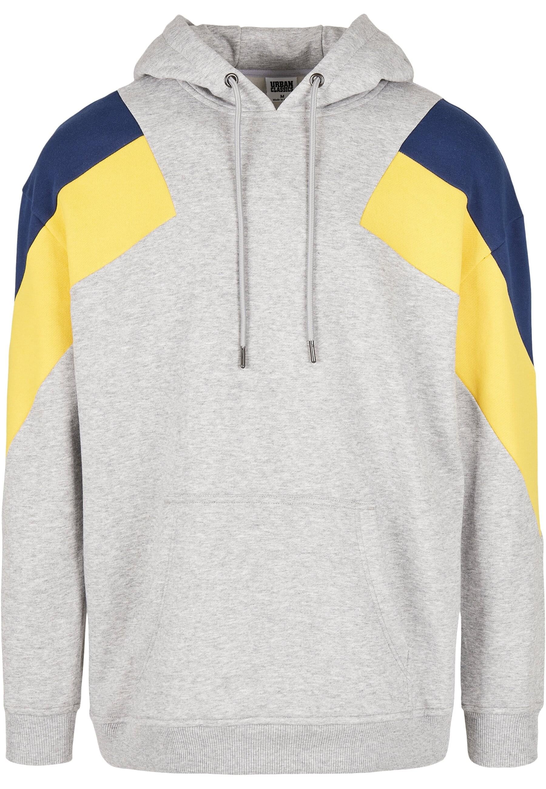 URBAN CLASSICS Sweatshirt "Urban Classics Herren Oversize 3-Tone Hoody" 1 S günstig online kaufen