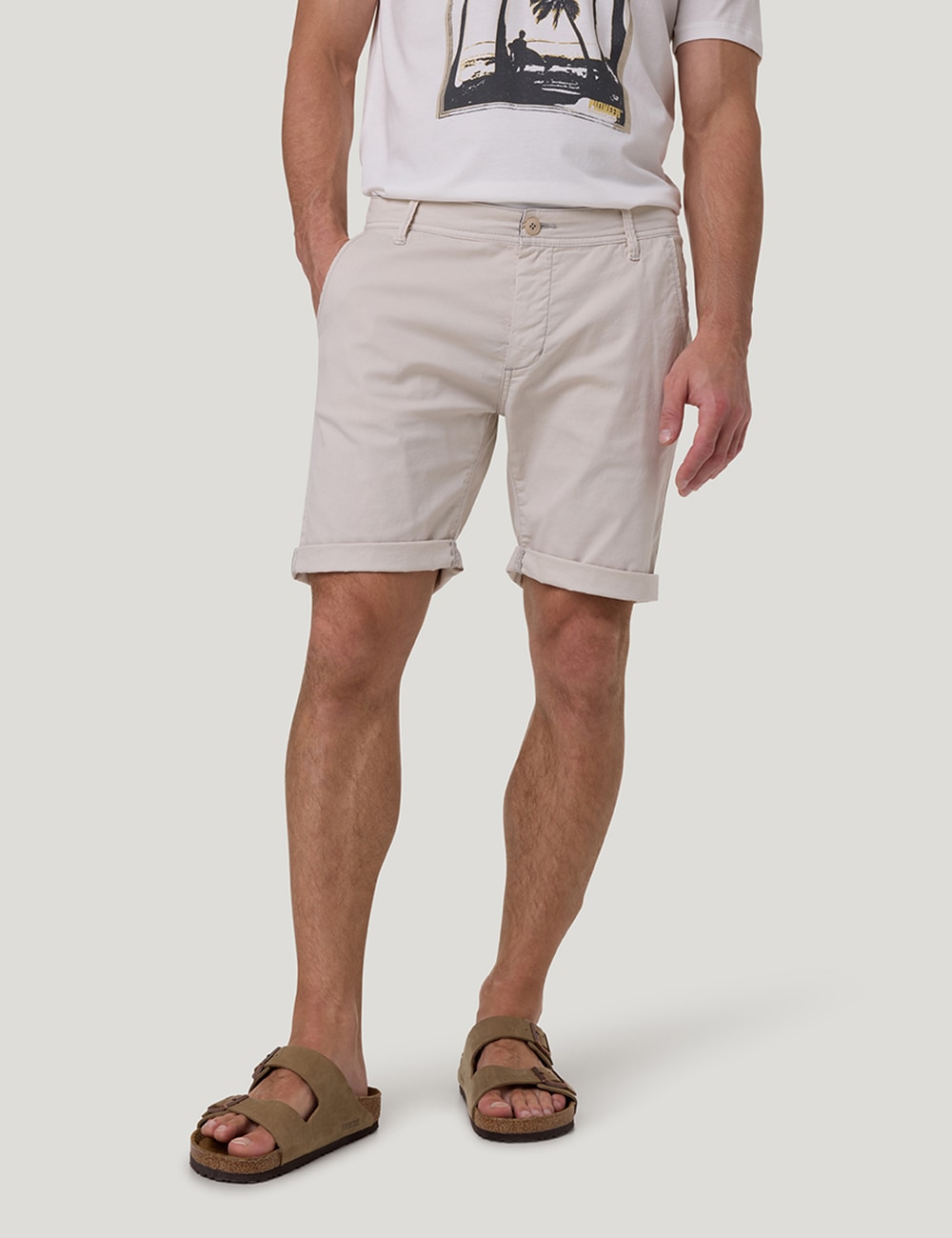 Pioneer Authentic Jeans Chinoshorts "LENNY chino shorts", Sommerhose im Fou günstig online kaufen