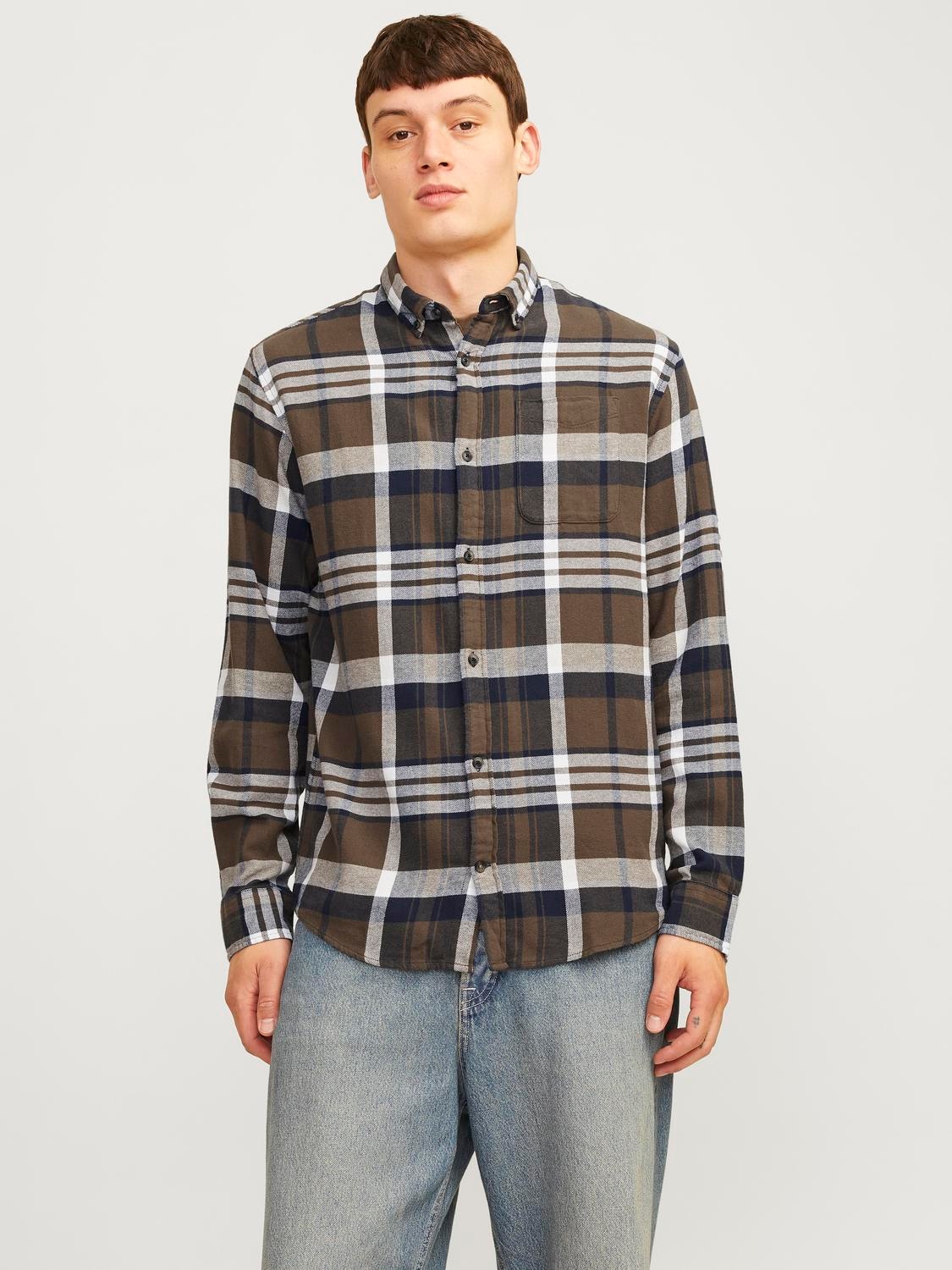 Jack & Jones Karohemd "JJECLASSIC AUTUMN CHECK SHIRT LS SN" günstig online kaufen