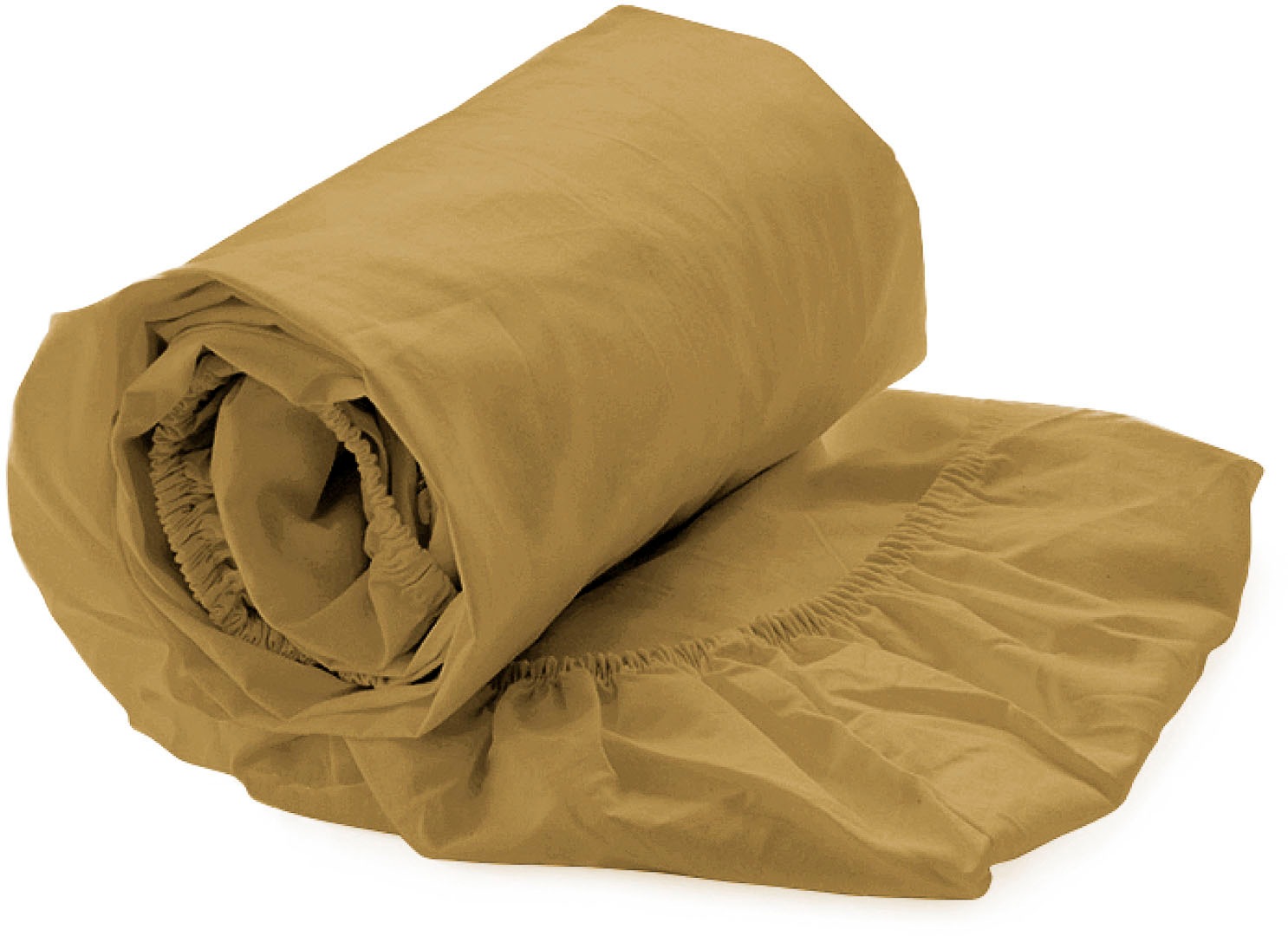 Heckett & Lane Spannbettlaken »Elementi« Laken aus 100% Baumwolle, hochwertiges Mako-Satin, Betttuch ab 90x200