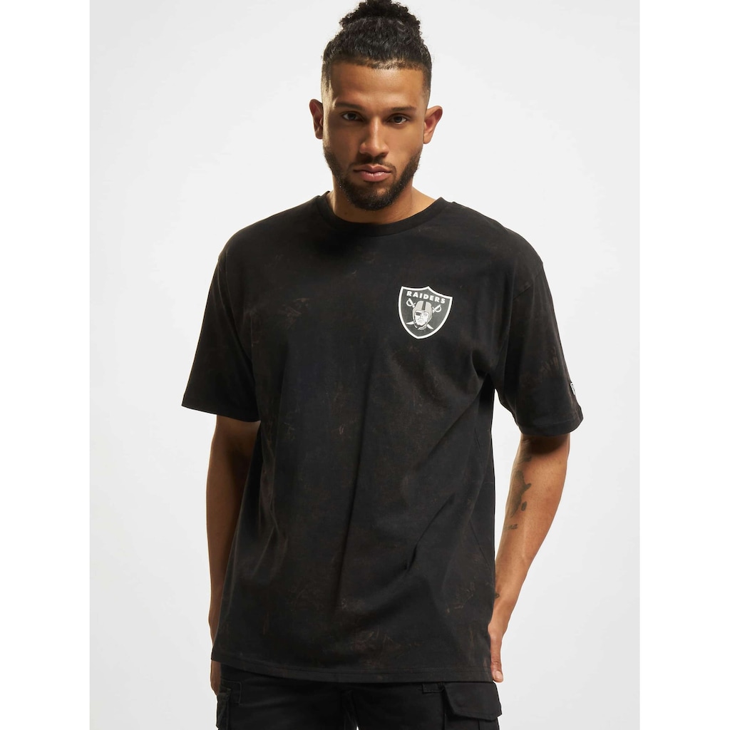 New Era T-Shirt »Herren New Era Washed Pack Graphic Las Vegas Raiders T-Shirt«, (1 tlg.)