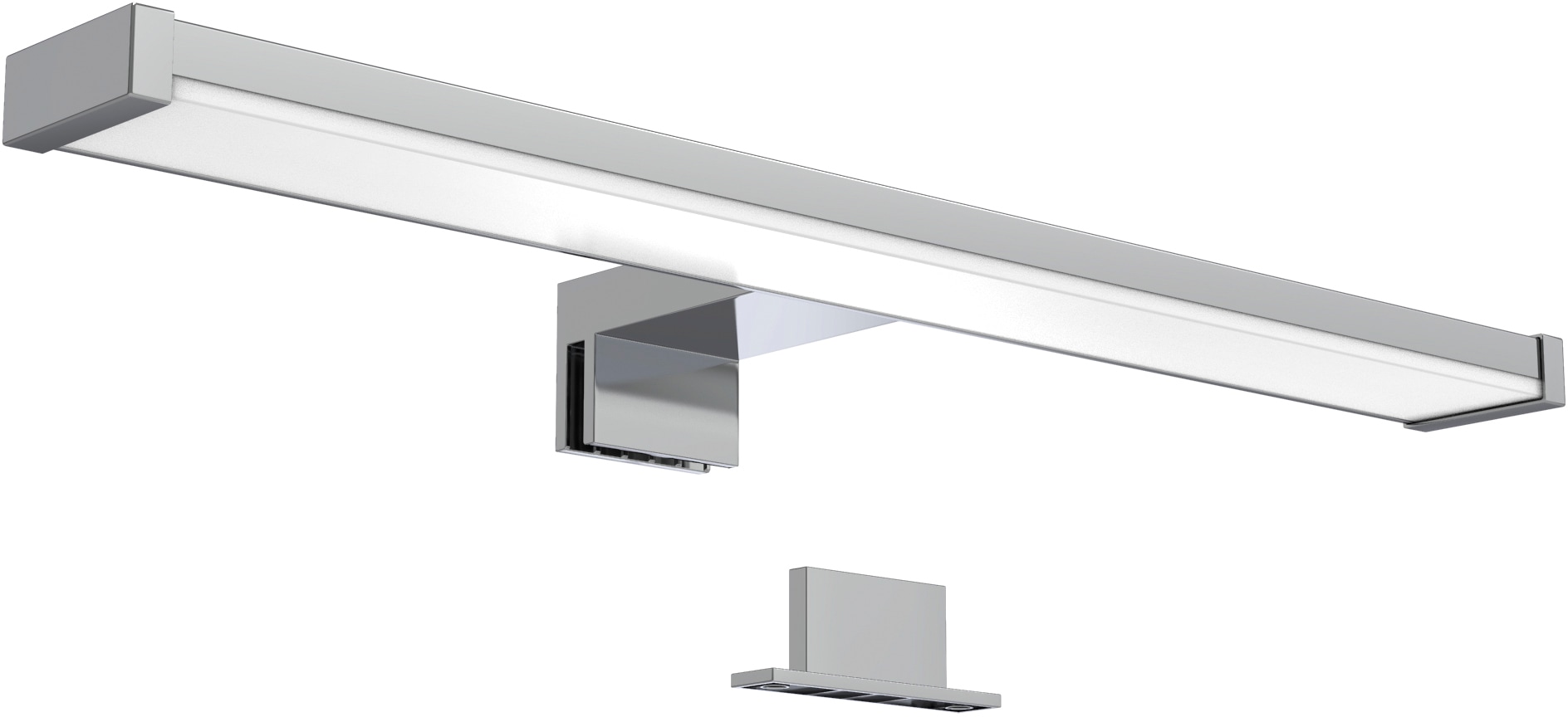 | Lm, 1 Badlampe, K 40cm«, IP44 600 Licht, 4.000 L: Spiegelleuchte LED flammig-flammig, »BK_SP1230 neutralweißes bestellen BAUR Schminklicht, B.K.Licht Spiegellampe,