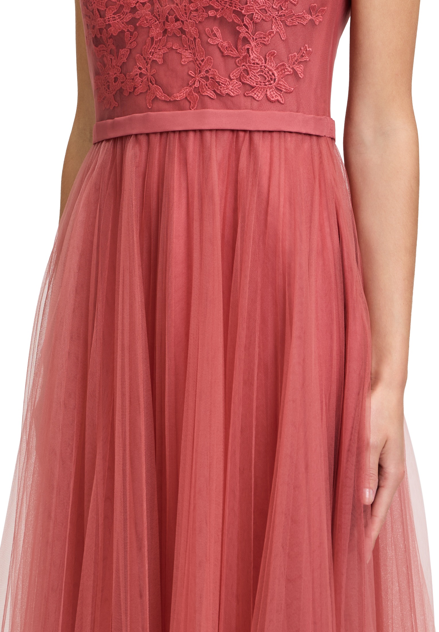 Vera Mont Abendkleid »Vera Mont Abendkleid mit Plissee«, Patches