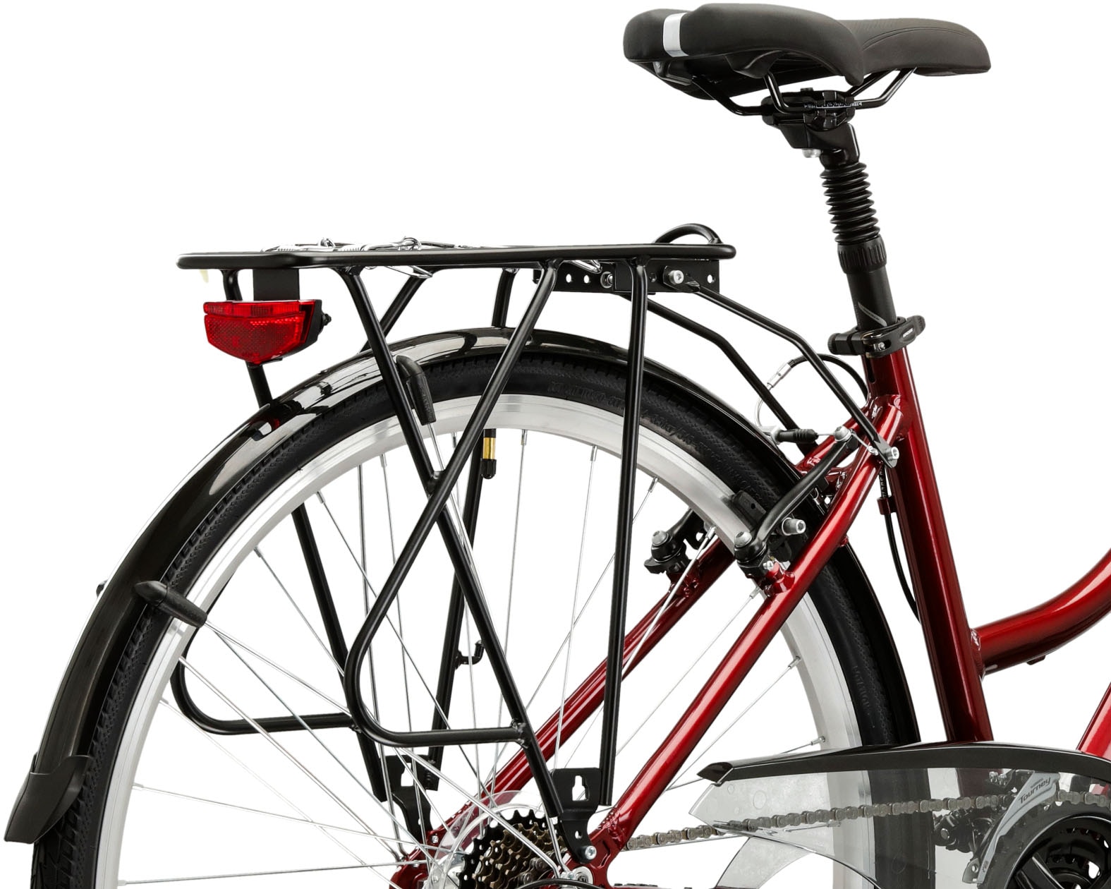 Kross Trekkingrad »Trekkingrad Explorer 2.0 rot 21 Gänge«, 21 Gang, Shimano, ACERA M3020 Schaltwerk