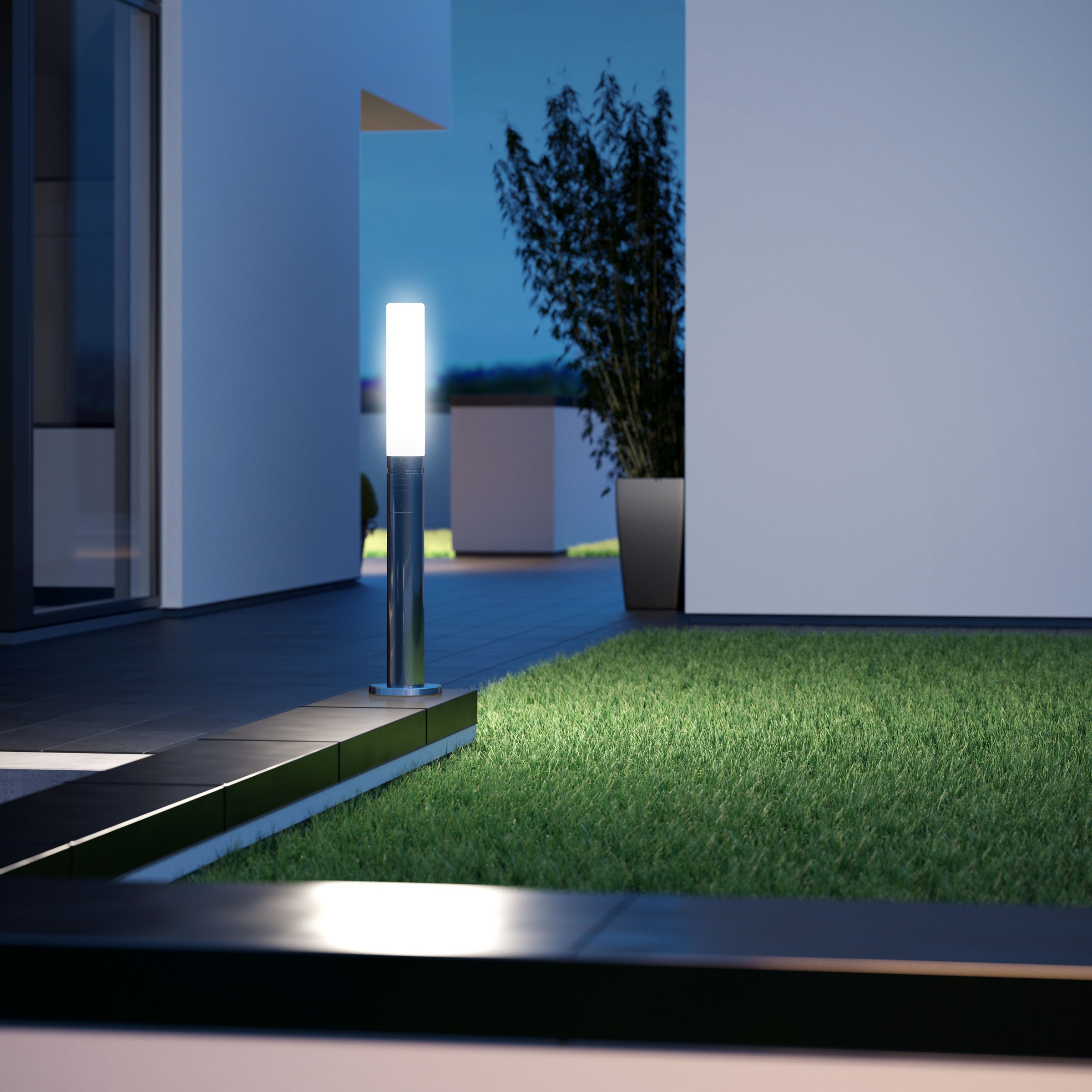 steinel Außen-Stehlampe »GL 60 S«, 1 flammig, Leuchtmittel E27 | LED wechselbar