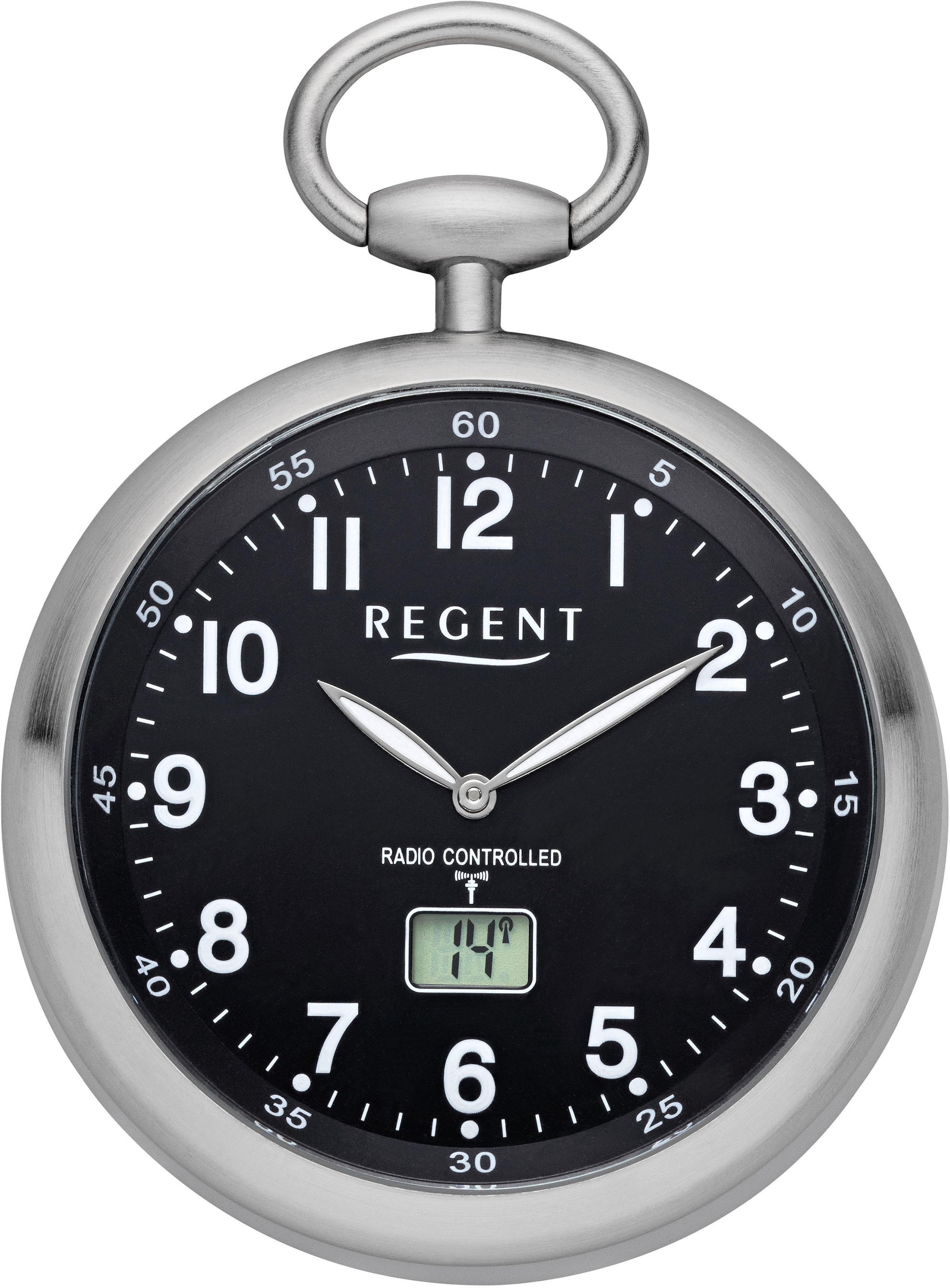 Regent Taschenuhr »18824046«, (Set, 2 tlg., inkl. Kette), mit Funkempfang  in Europa ▷ bestellen | BAUR