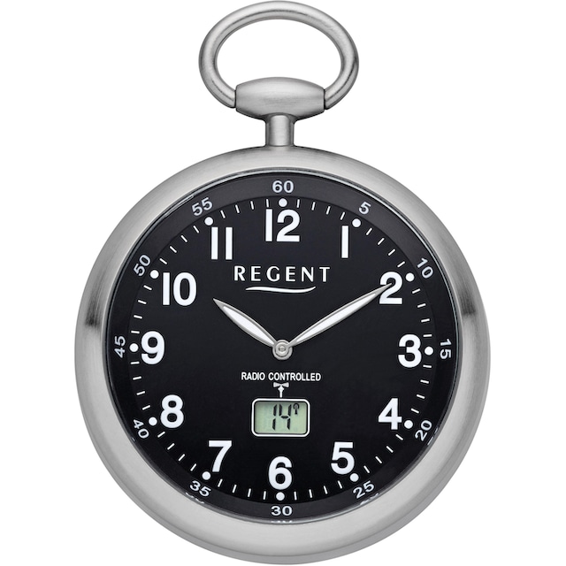 Regent Taschenuhr »18824046«, (Set, 2 tlg., inkl. Kette), mit Funkempfang  in Europa ▷ bestellen | BAUR