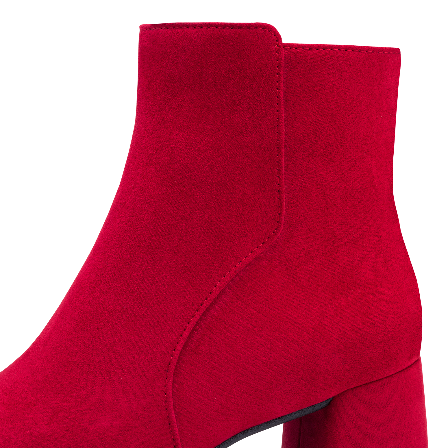 MARCO TOZZI Stiefelette, Blockabsatz, Businessschuh, Ankleboots mit Ziernähen