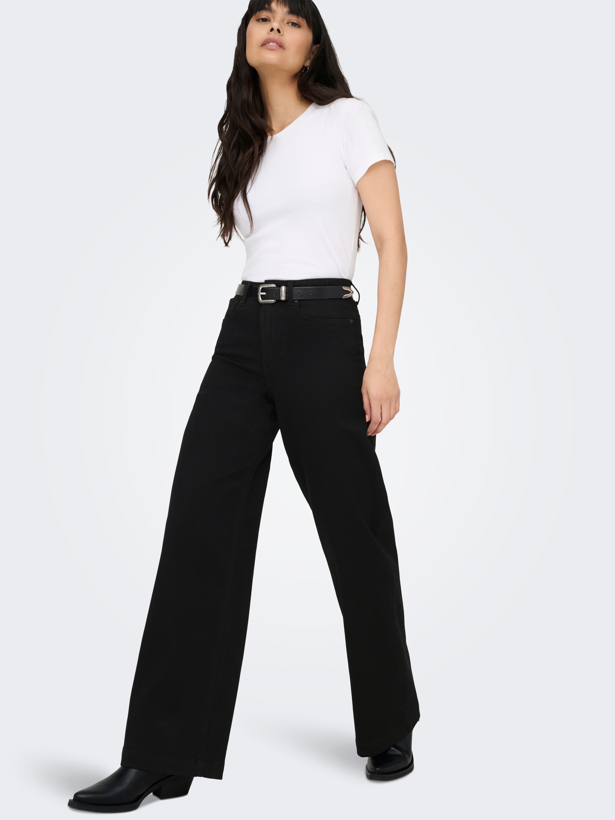 ONLY High-waist-Jeans »ONLMADISON-ROYAL HW WIDE DNM PIM600«