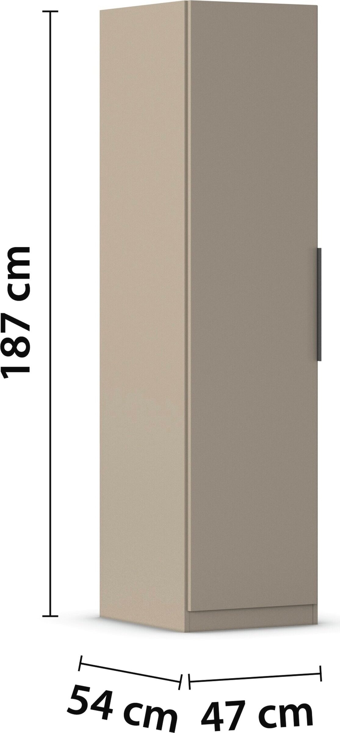 rauch Kleiderschrank »Schrank Möbel Schlafzimmer Garderobe Kinderzimmer WELTNEUHEIT TYNDA« PATENTIERTES SCHNELLMONTAGESYSTEM, Soft-Close-Funktion MADE IN GERMANY