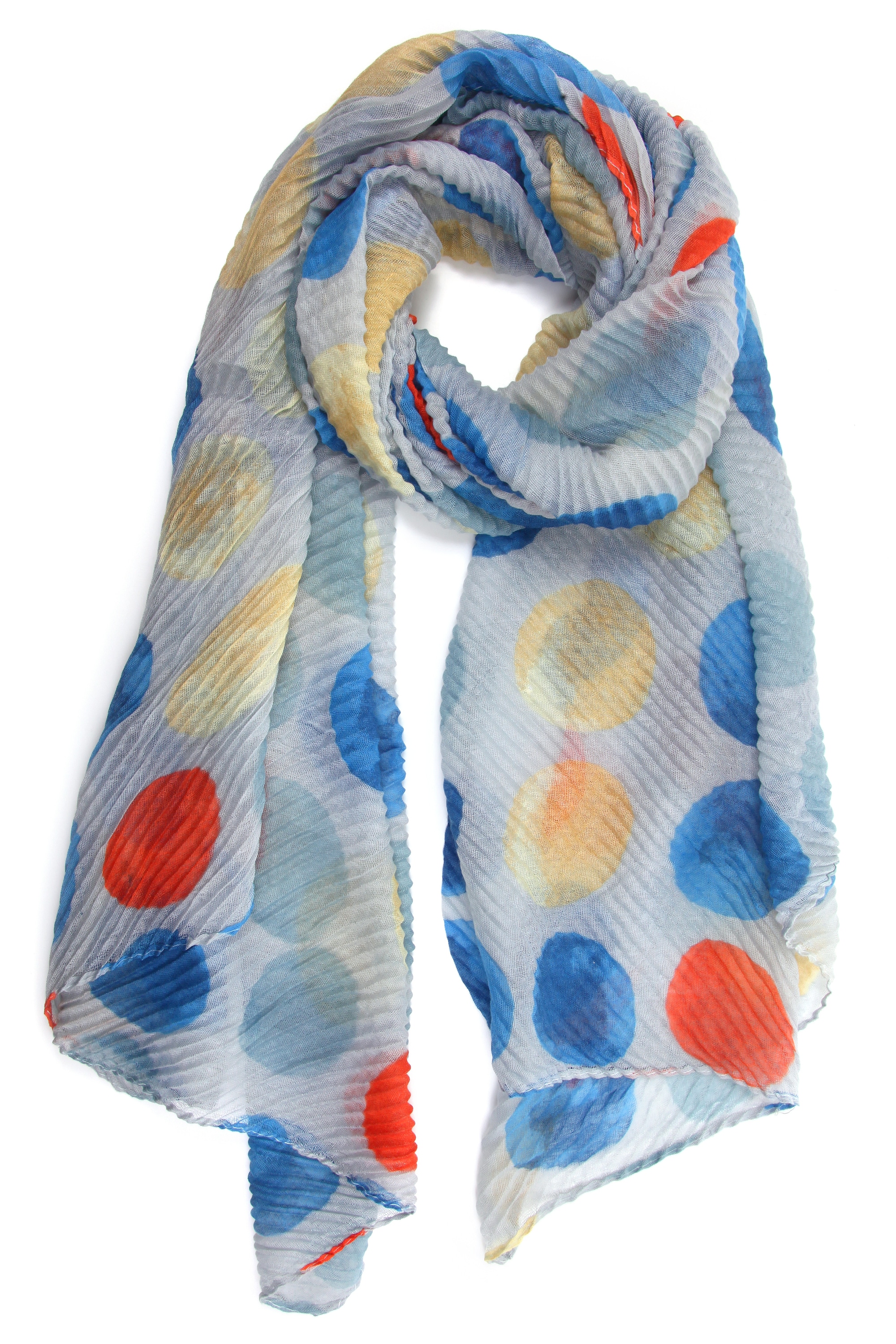COLLEZIONE ALESSANDRO Modeschal "Palila" 1 Stk. tlg. mit bunten Kreisen günstig online kaufen
