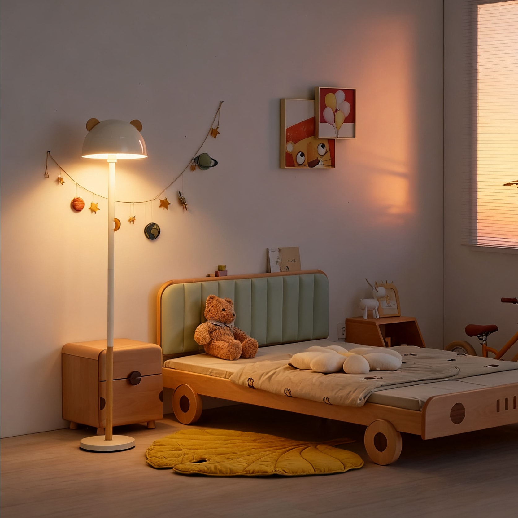 OTTO home Stehlampe »Alinn« E27 1 Stk. die ideale Kinderzimmerleuchte