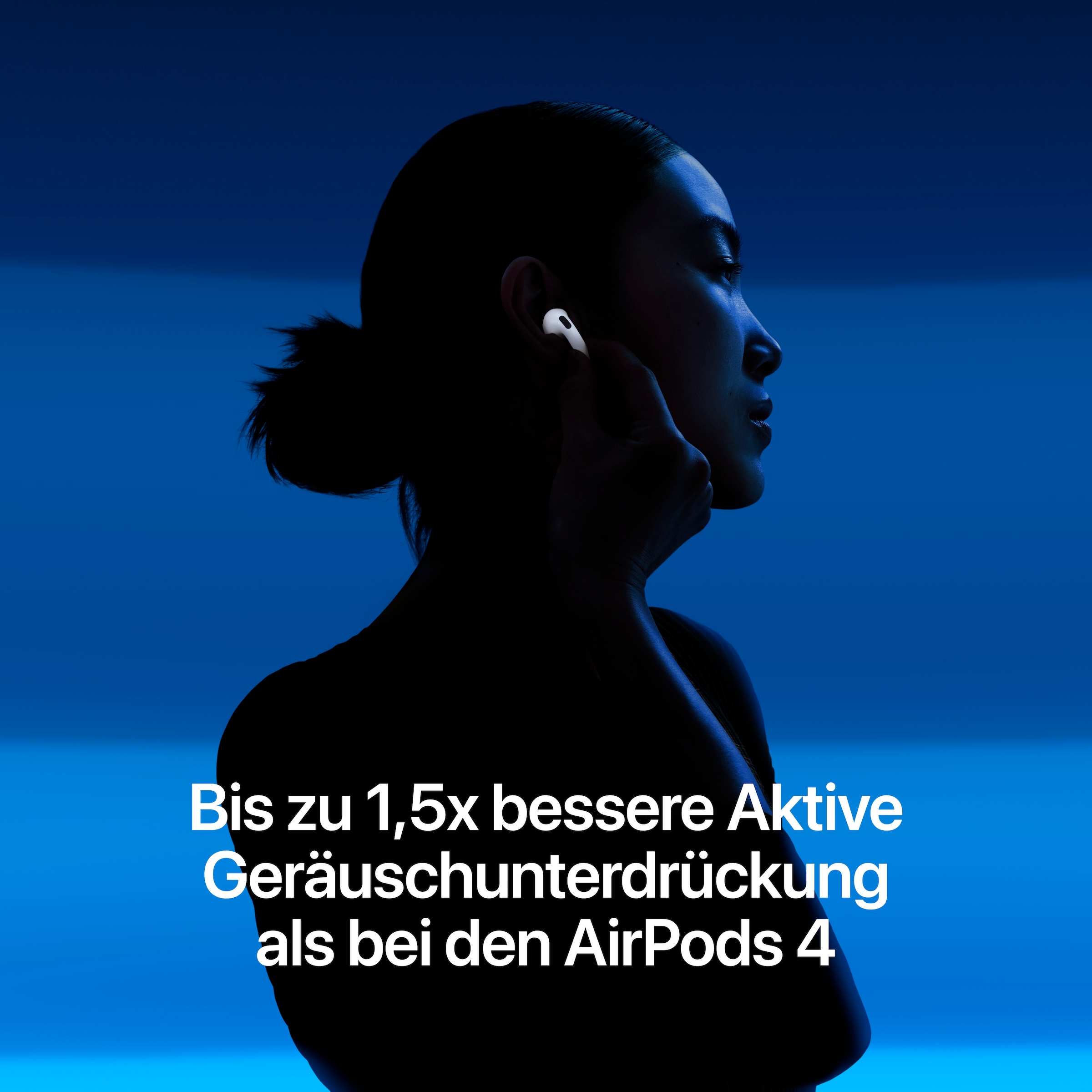 Apple wireless In-Ear-Kopfhörer »AirPods 5 mit kabellosem Ladecase« Bluetooth Active Noise Cancelling (ANC) | Freisprechfunktion | Transparenzmodus | True Wireless