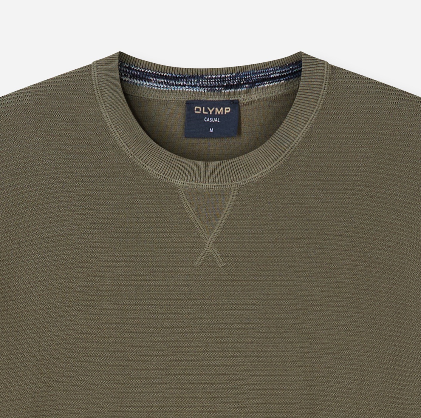 OLYMP »OLYMP Strick Casual« mit modischem Strukturmuster