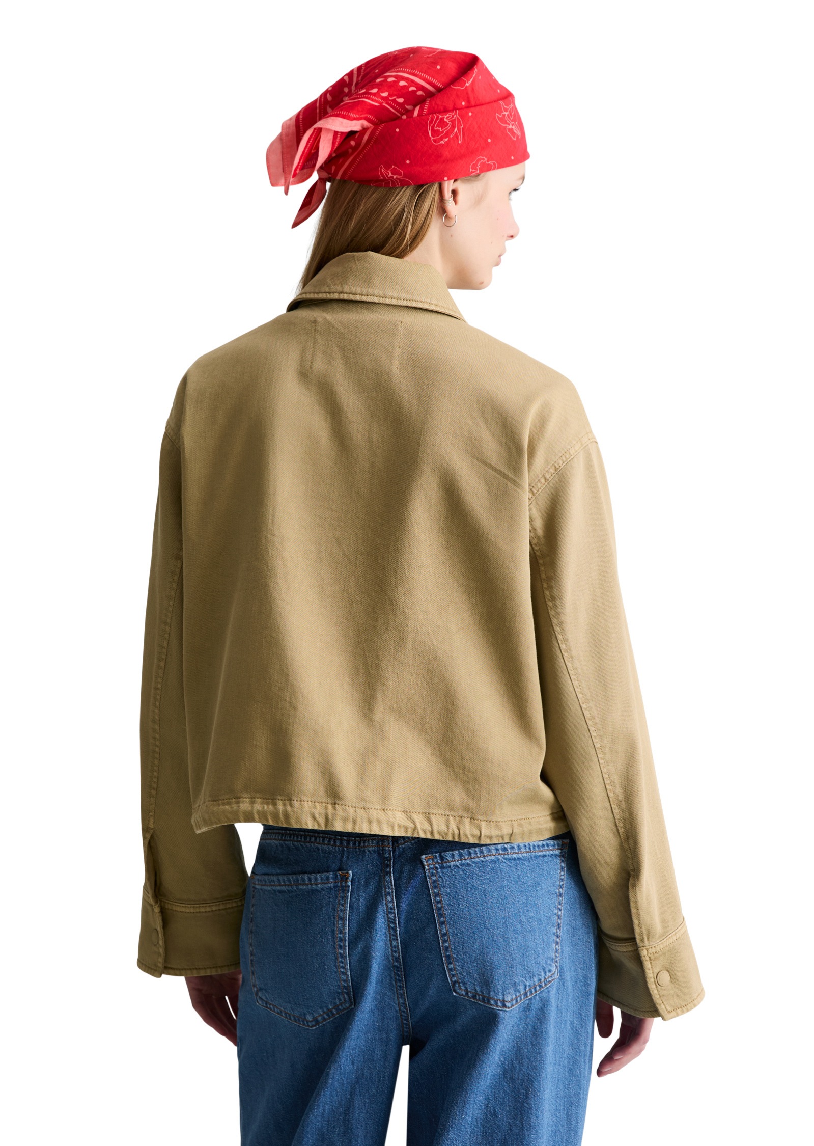 Marc O'Polo DENIM Outdoorjacke »aus Organic-Cotton-Lyocell-Stretch«