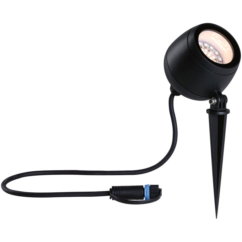 Paulmann LED Gartenleuchte »Outdoor Plug & Shine Spot Kikolo RGBW ZigBee«, 1 flammig-flammig