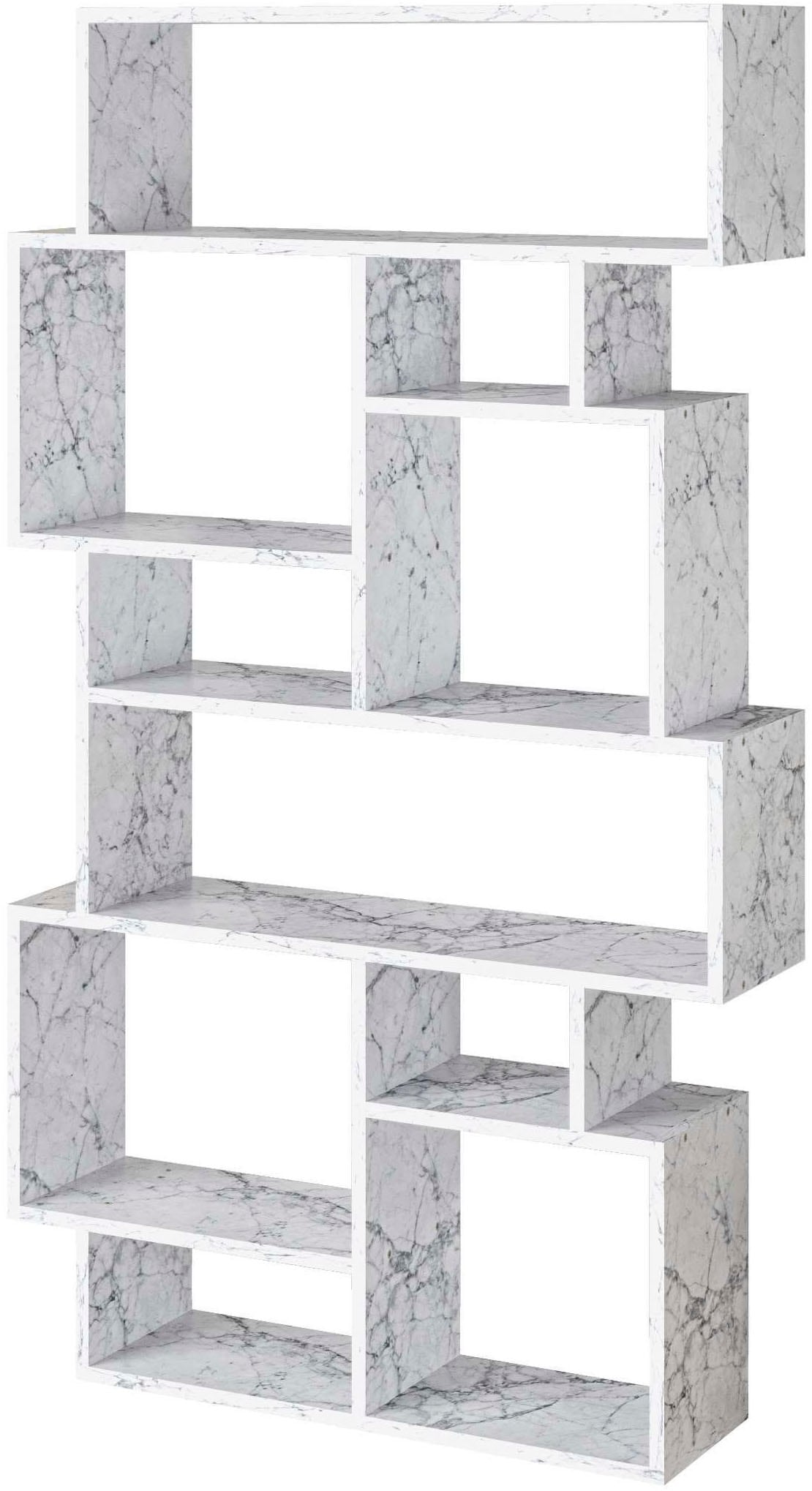 Decortie Bücherregal "Karmato Bücherregal", (Packung), Leichte Montage, Lag günstig online kaufen