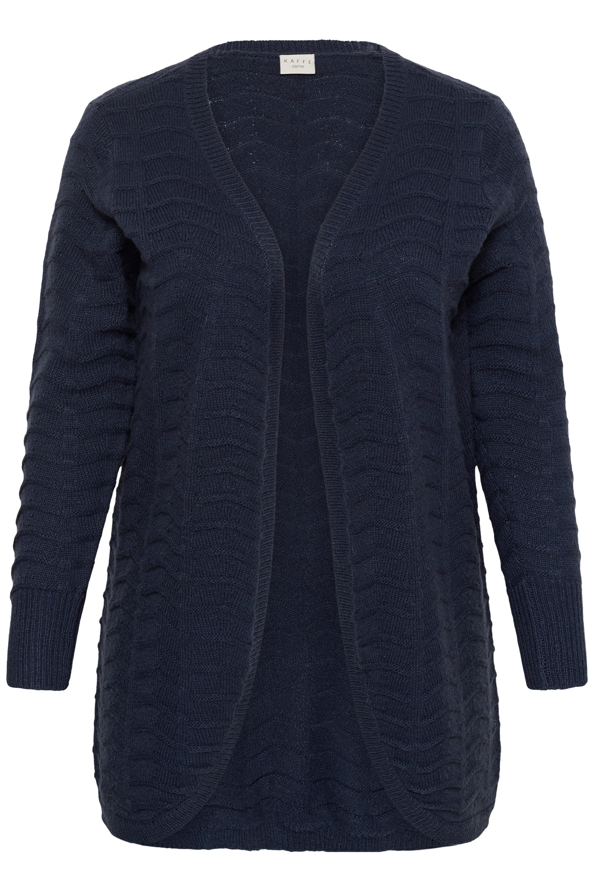 KAFFE Curve Strickjacke »KAFFE Curve Strickjacke KCemana«