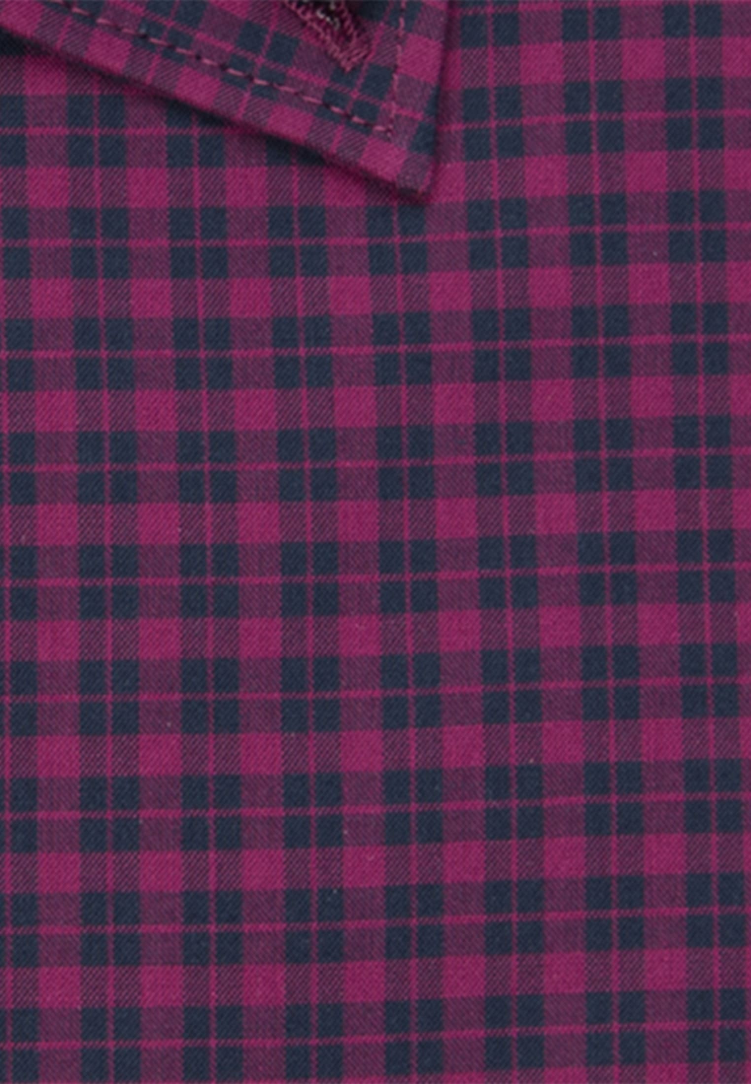 seidensticker Businesshemd »Regular«, Regular Langarm Button-Down-Kragen Karo