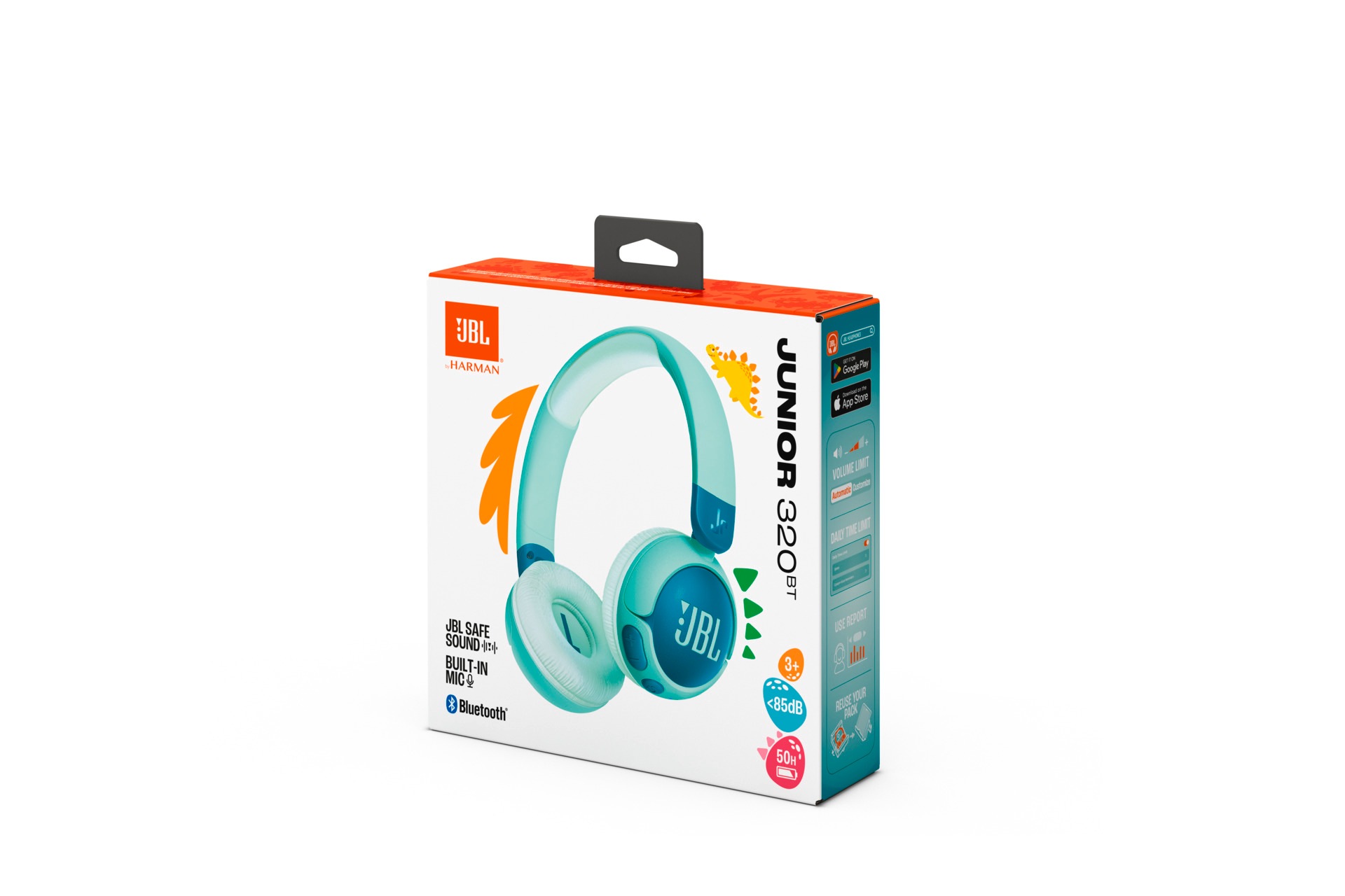 JBL Kinder-Kopfhörer »Junior 320BT«, A2DP Bluetooth, Adaptive Noise-Cancelling