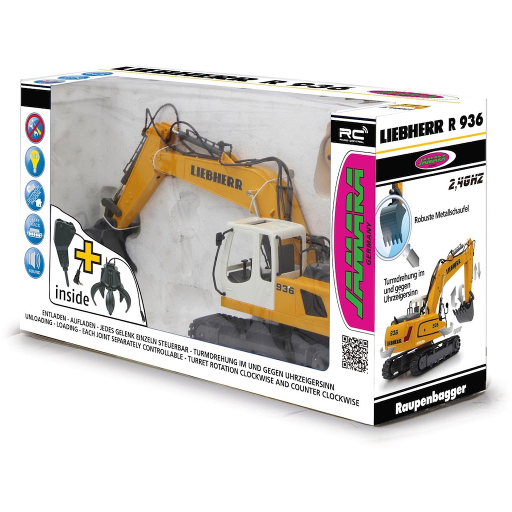 Jamara RC-Bagger »Liebherr R936«, mit Licht und Sound