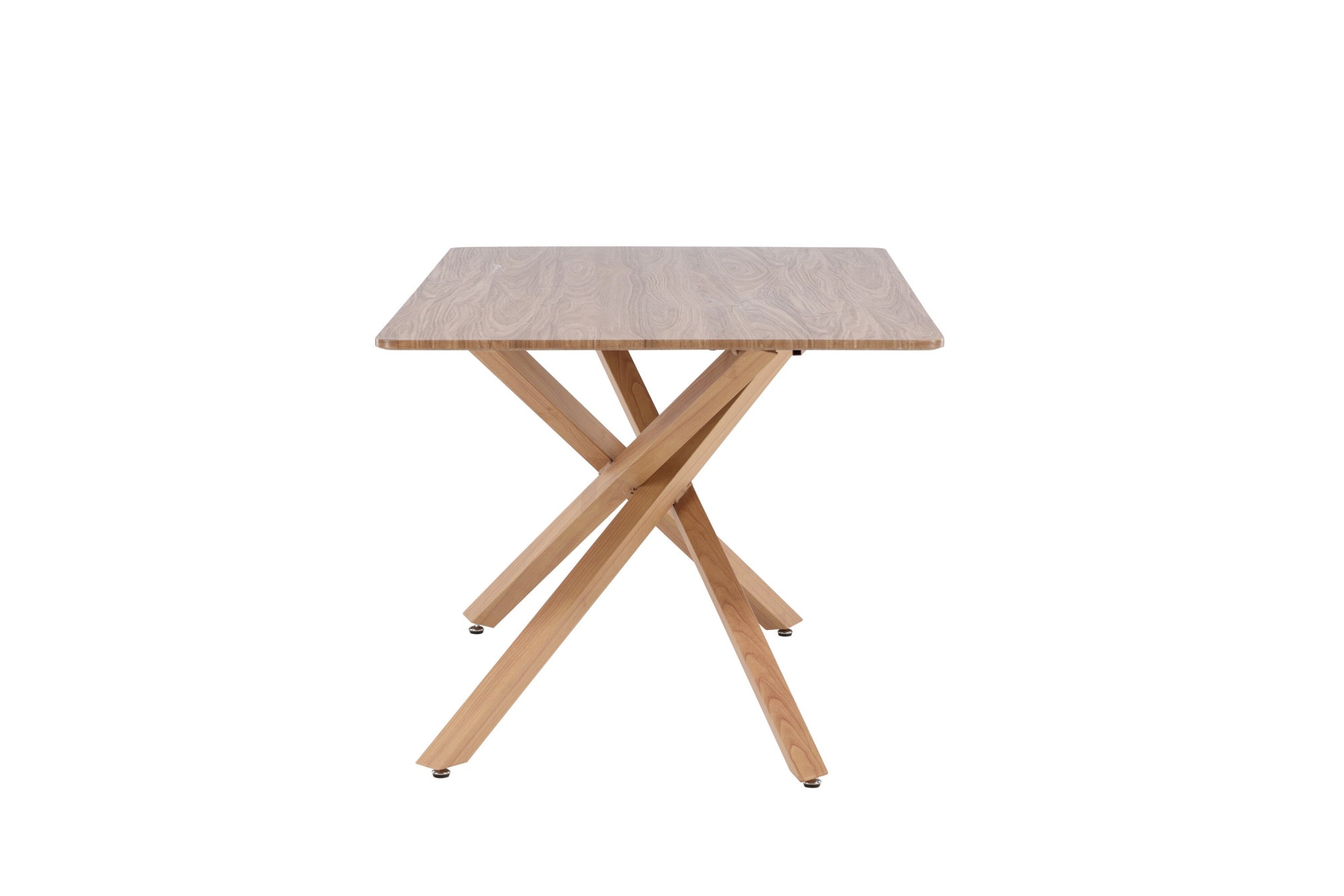 Venture Home Esstisch »Piazza, rechteckiger Esstisch mit Stahlgestell, 180 × 90 cm« Esszimmertisch, MDF, Furnier, Stahlgestell, rechteckig, edel