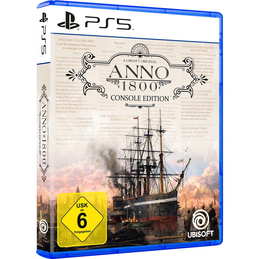 UBISOFT Spielesoftware »Anno 1800 Console Edition«, PlayStation 5