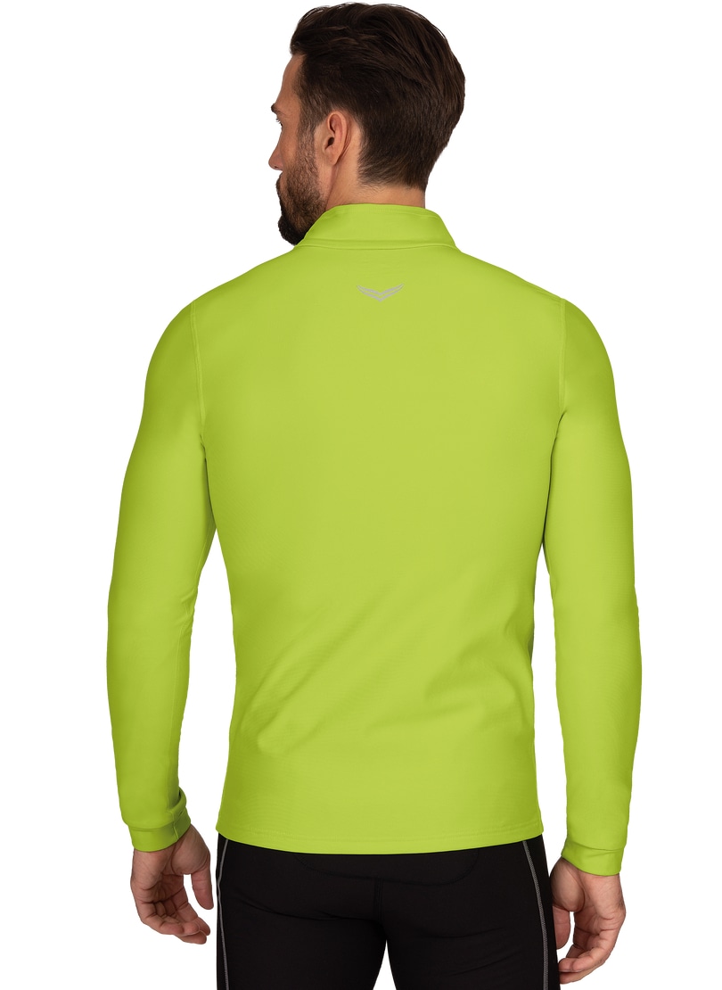 Trigema Sweatshirt »TRIGEMA Langärmeliges Sportshirt mit Reißverschluss«
