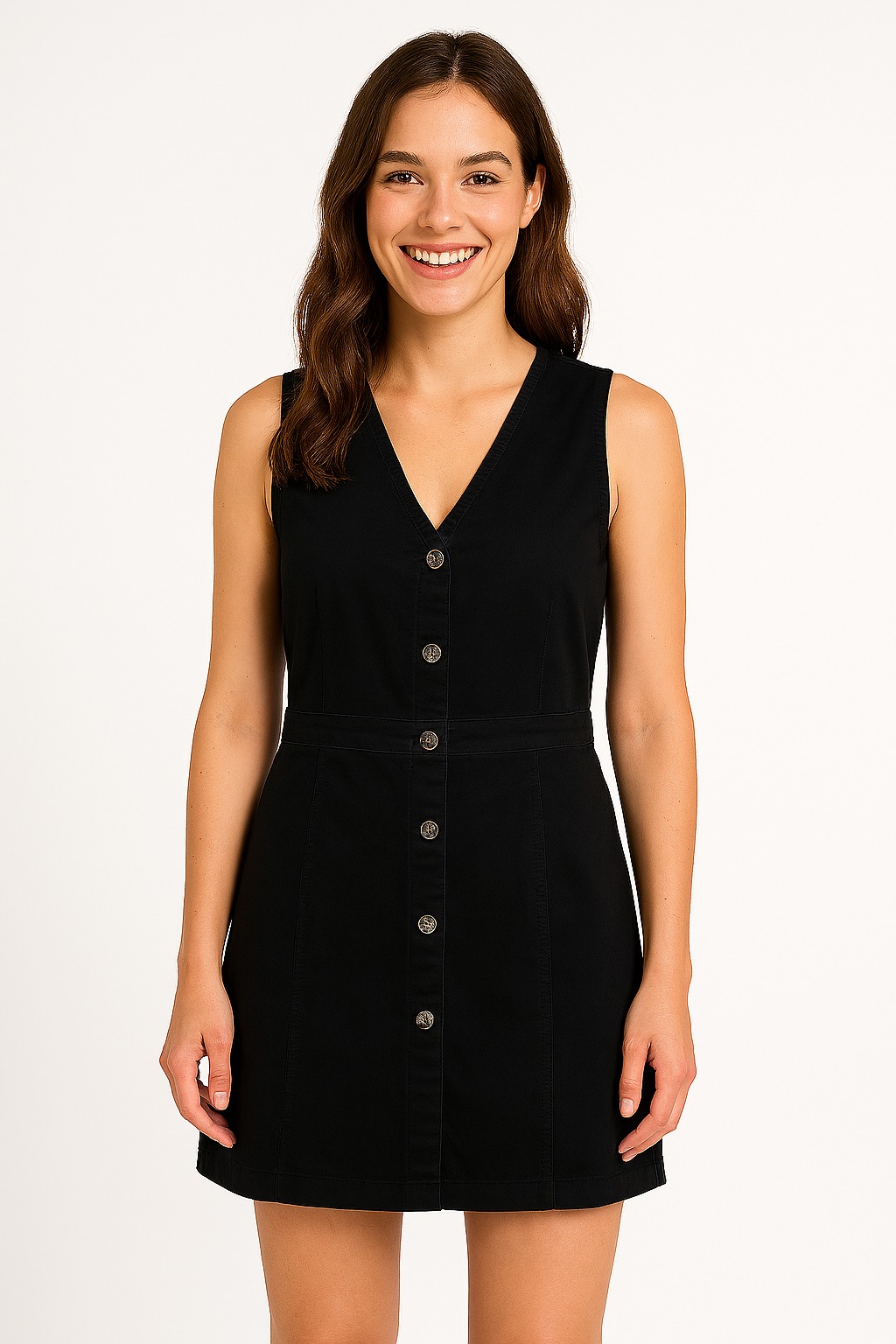 ONLY Cordkleid "ONLMOXIE S/L BUT CORD DRESS CC PNT" günstig online kaufen