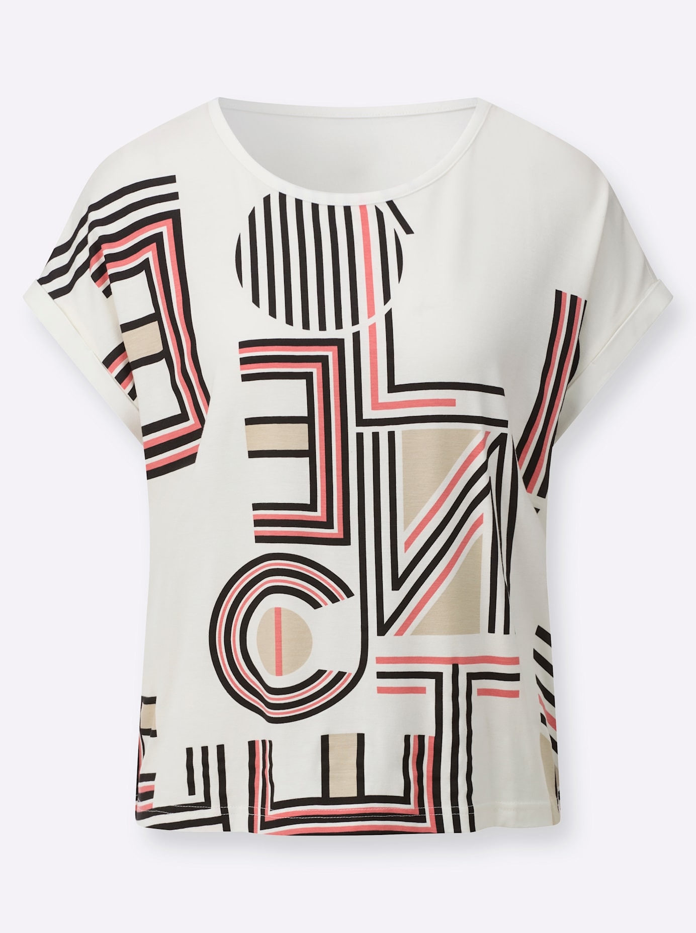 Inspirationen T-Shirt »Druck-Shirt« 1 tlg.