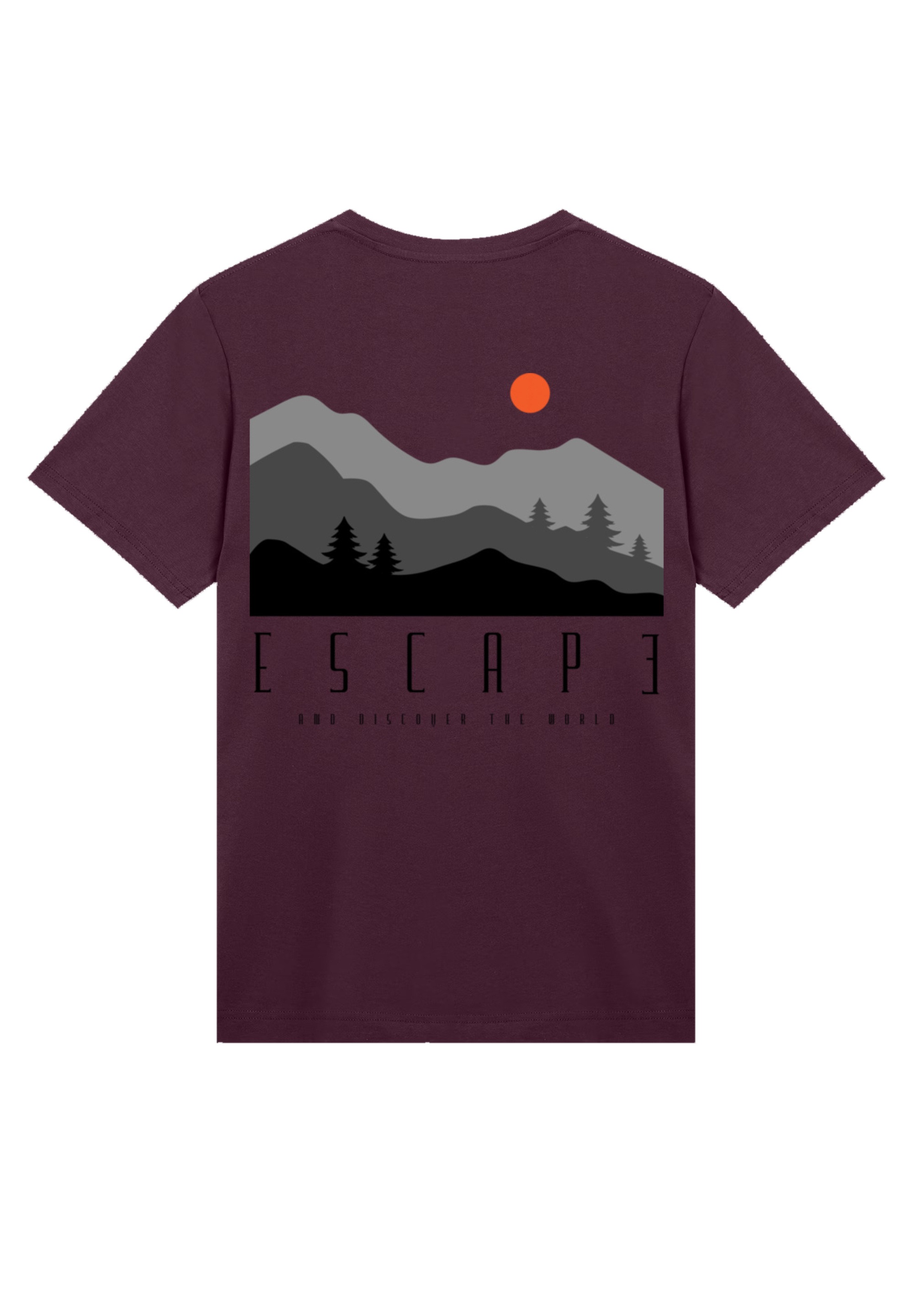 F4NT4STIC T-Shirt »Escape Discover the World Forest Landscape« Discover the World