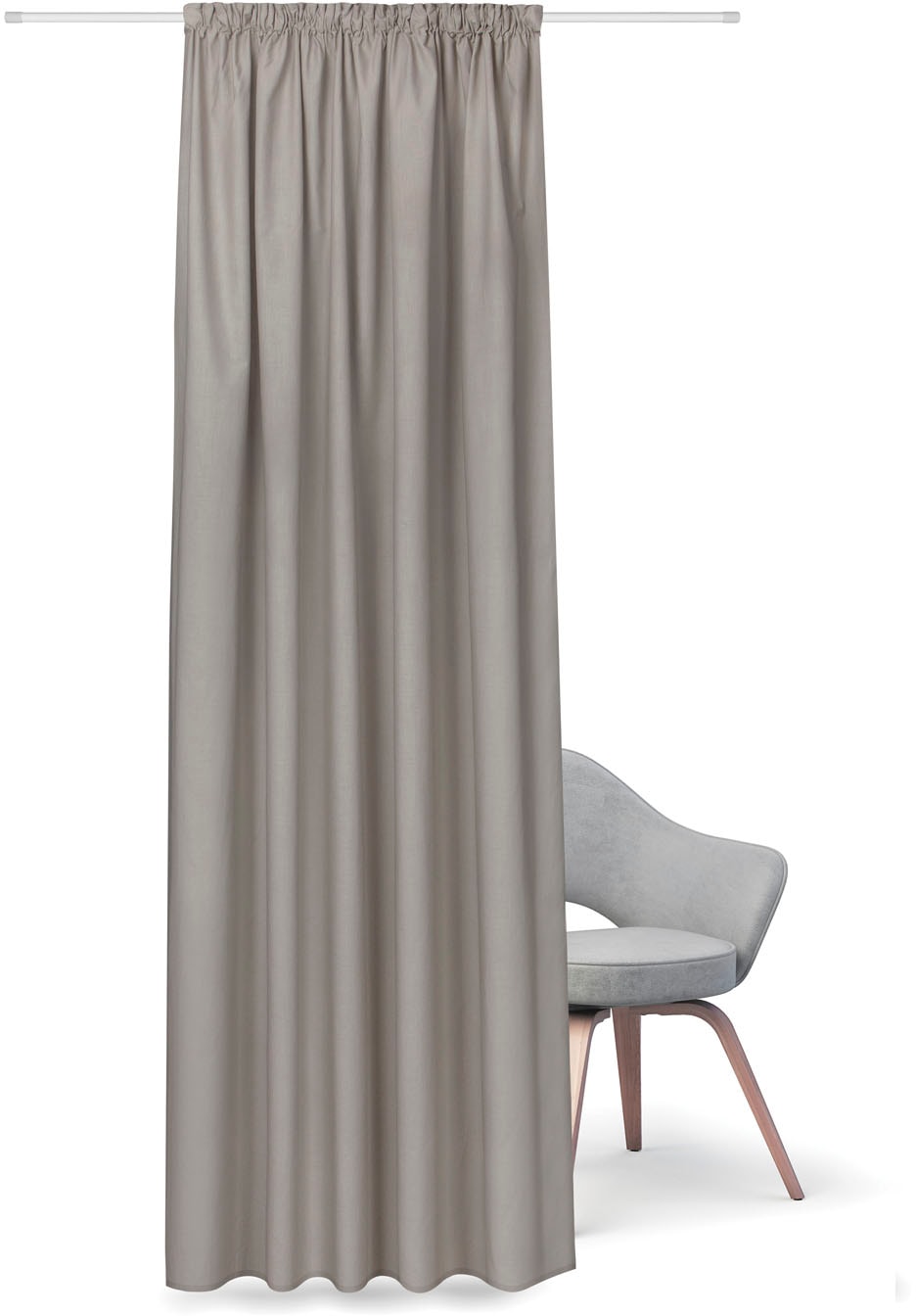 Feel of Nature Gardine "Torben" Kräuselband 1 Stk. tlg. HxB: 245x140 günstig online kaufen