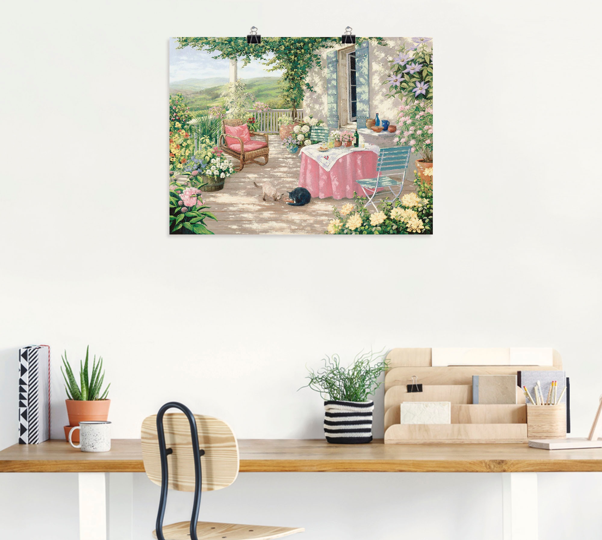 Artland Wandbild "Brunch", Garten, (1 St.), als Leinwandbild, Poster in ver günstig online kaufen