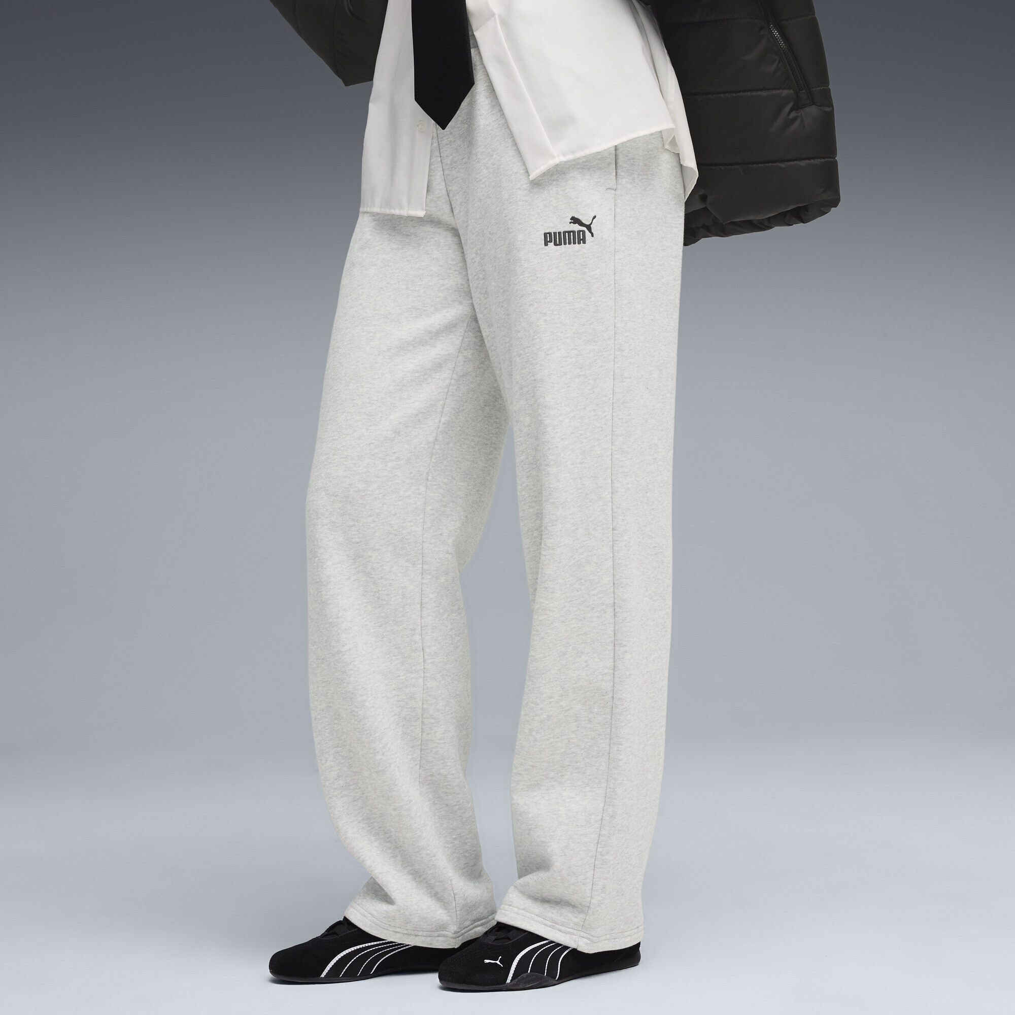 PUMA Sporthose "Essentials Small No. 1 Logo Comfort Straight Hose Damen" günstig online kaufen