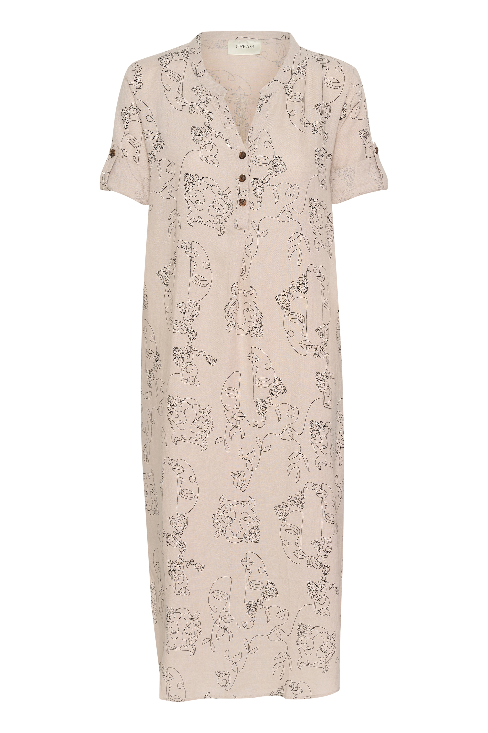 Cream Midikleid "Damen Kleid CRBellis"