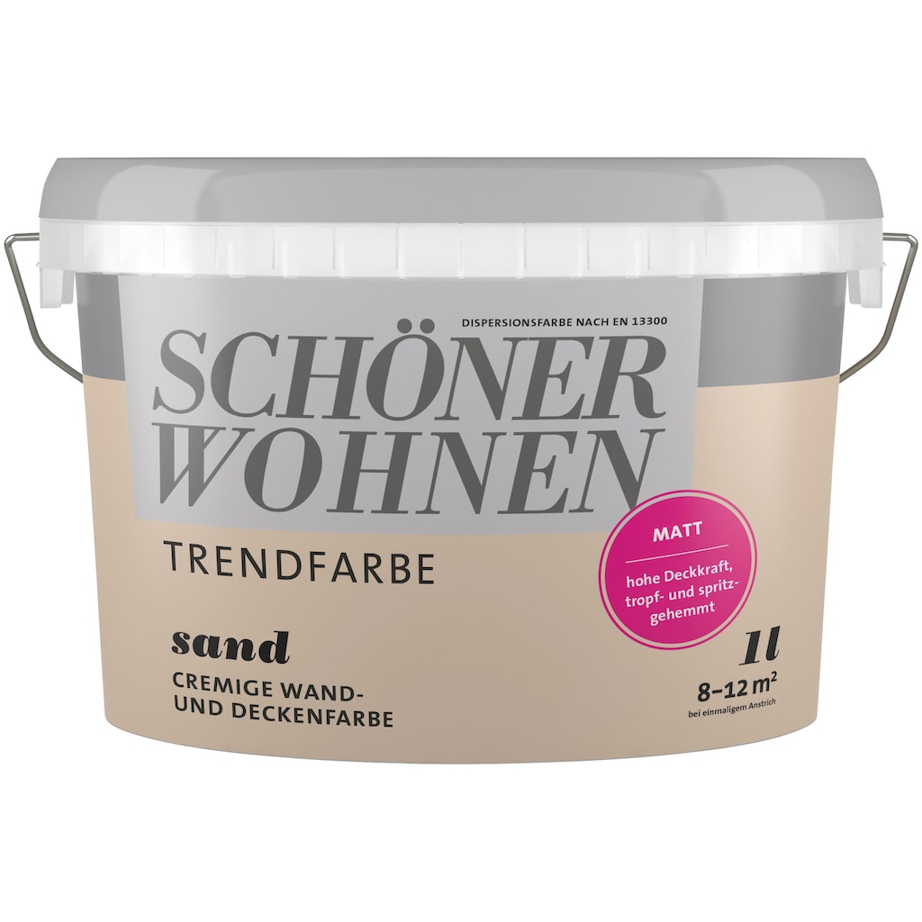 SCHÖNER WOHNEN FARBE Wand- und Deckenfarbe »TRENDFARBE«