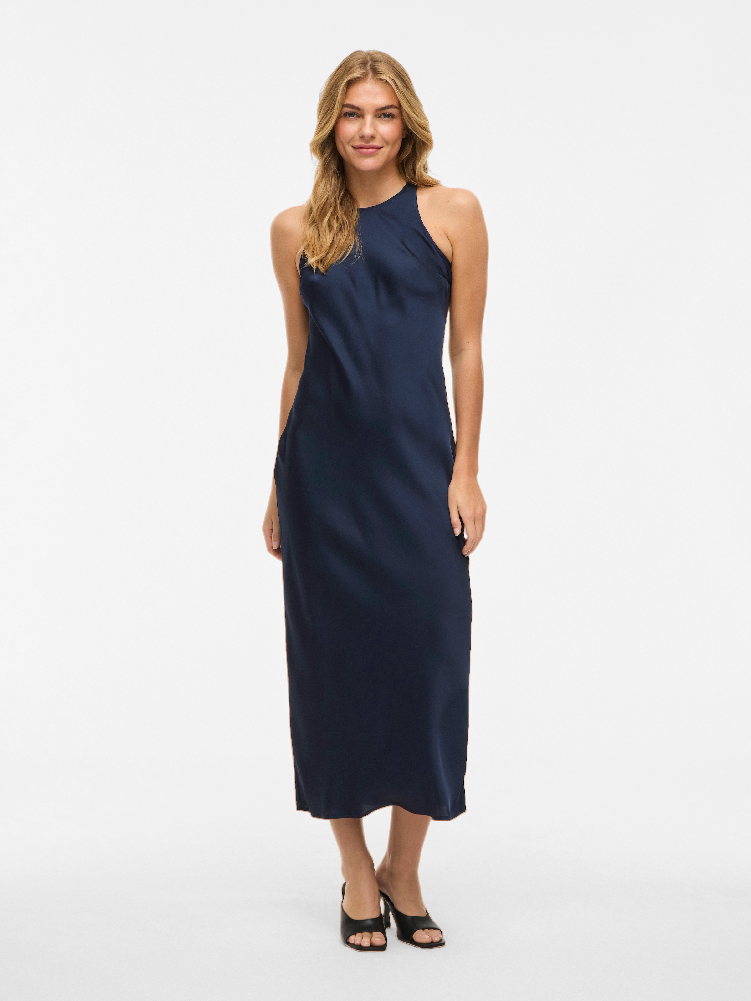 Vila Maxikleid »VIRAVENNA S/L ANKLE DRESS - NOOS/OC« Kunstfaser, regular fit
