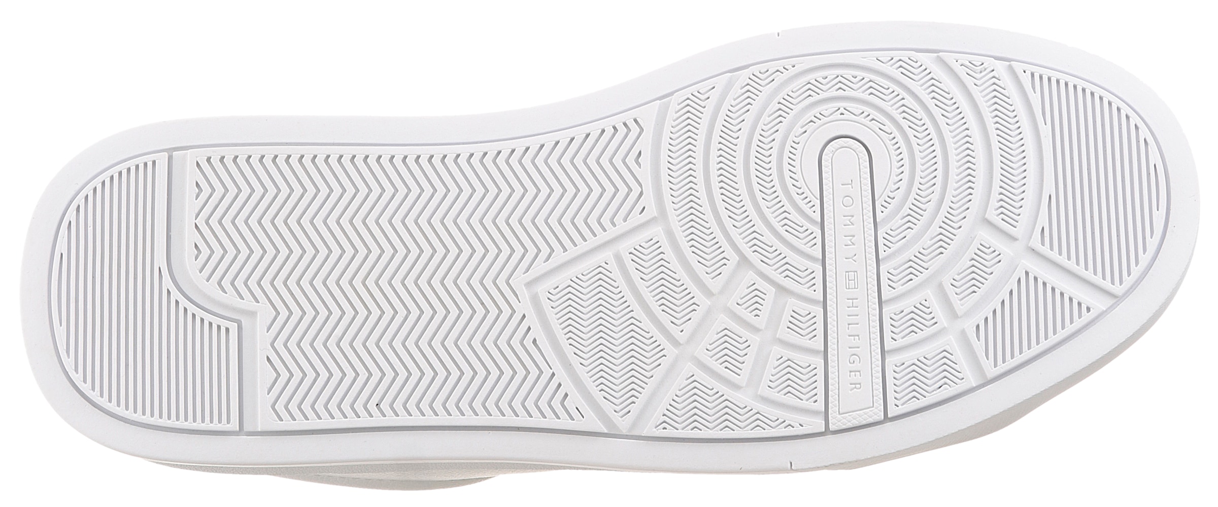 Tommy Hilfiger Sneaker »TH COURT LTH DETAIL ESS«, Freizeitschuh, Halbschuh, Schnürschuh mit seitlichem Logoschriftzug