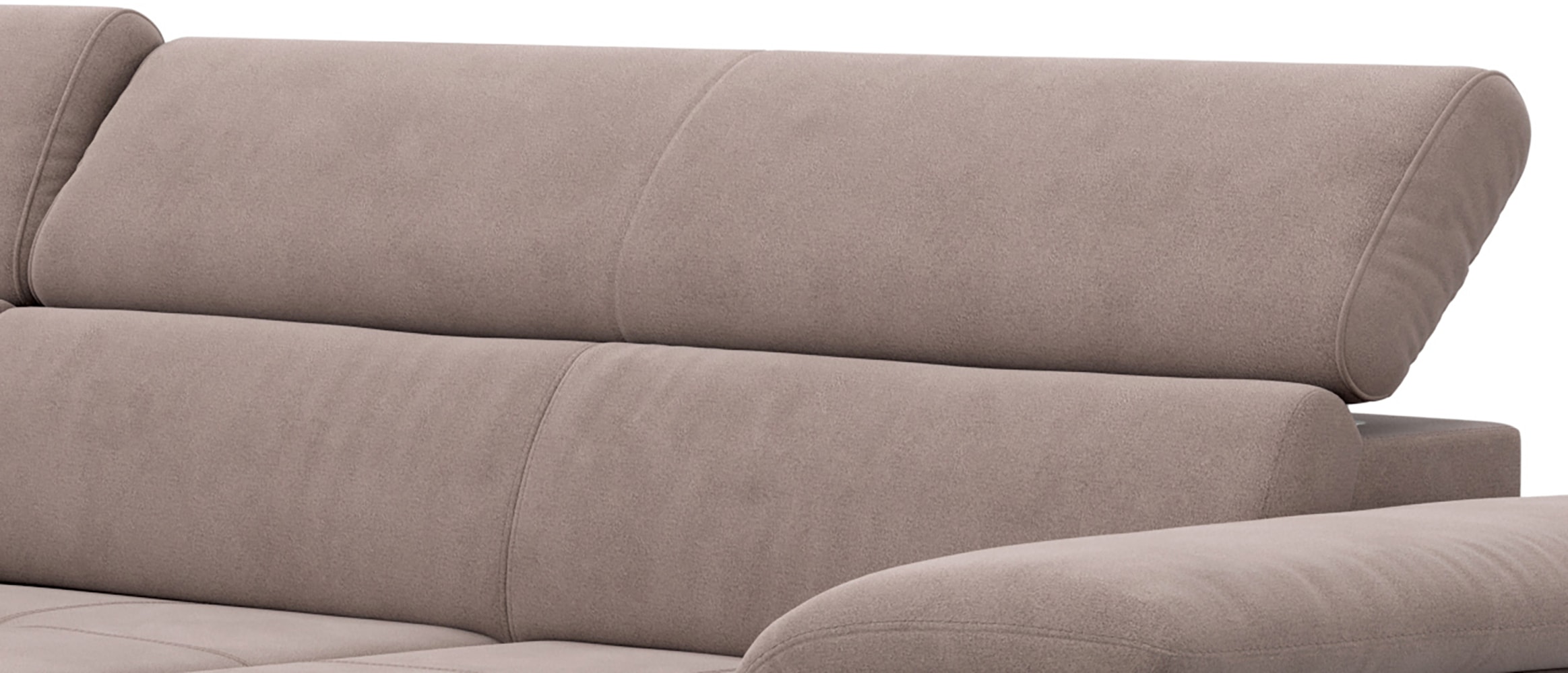 COTTA Ecksofa »Astra L-Form, B: 300 cm« mit Kopfteilverstellung, optional Bettfunktion & Bettkasten