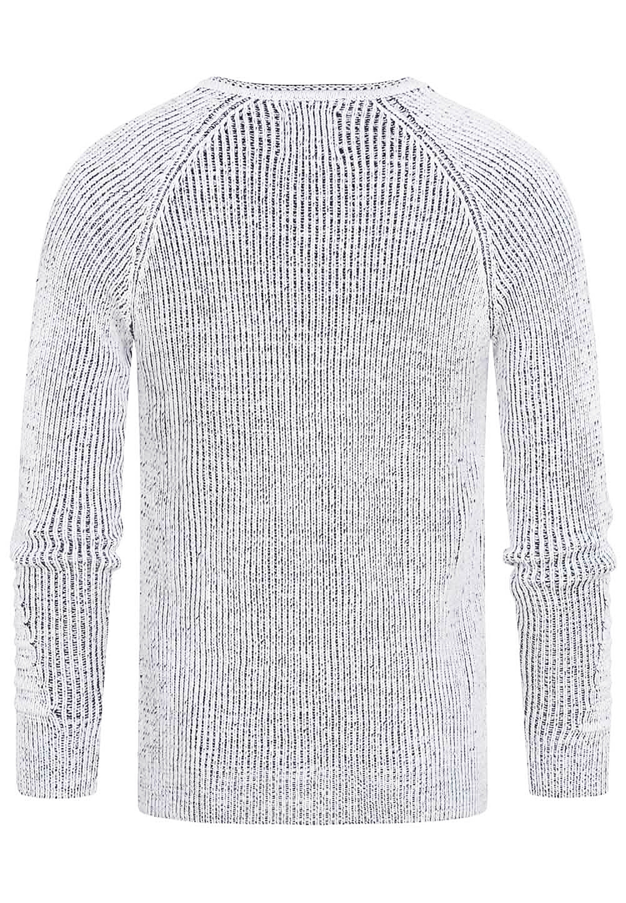 Rusty Neal Strickpullover mit ausgefallenem Strickmuster