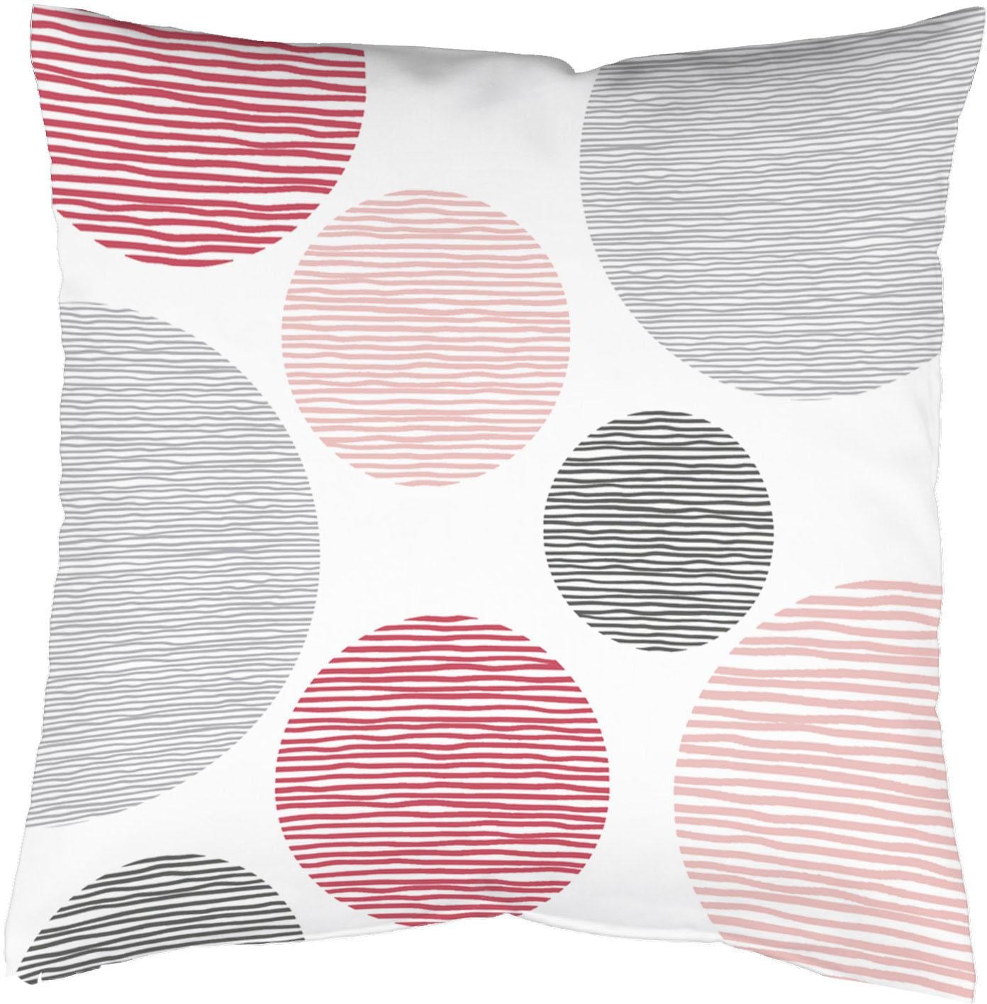 Vision S Dekokissen "BORDEN" Kissenhülle ohne Füllung. 1 Stück günstig online kaufen