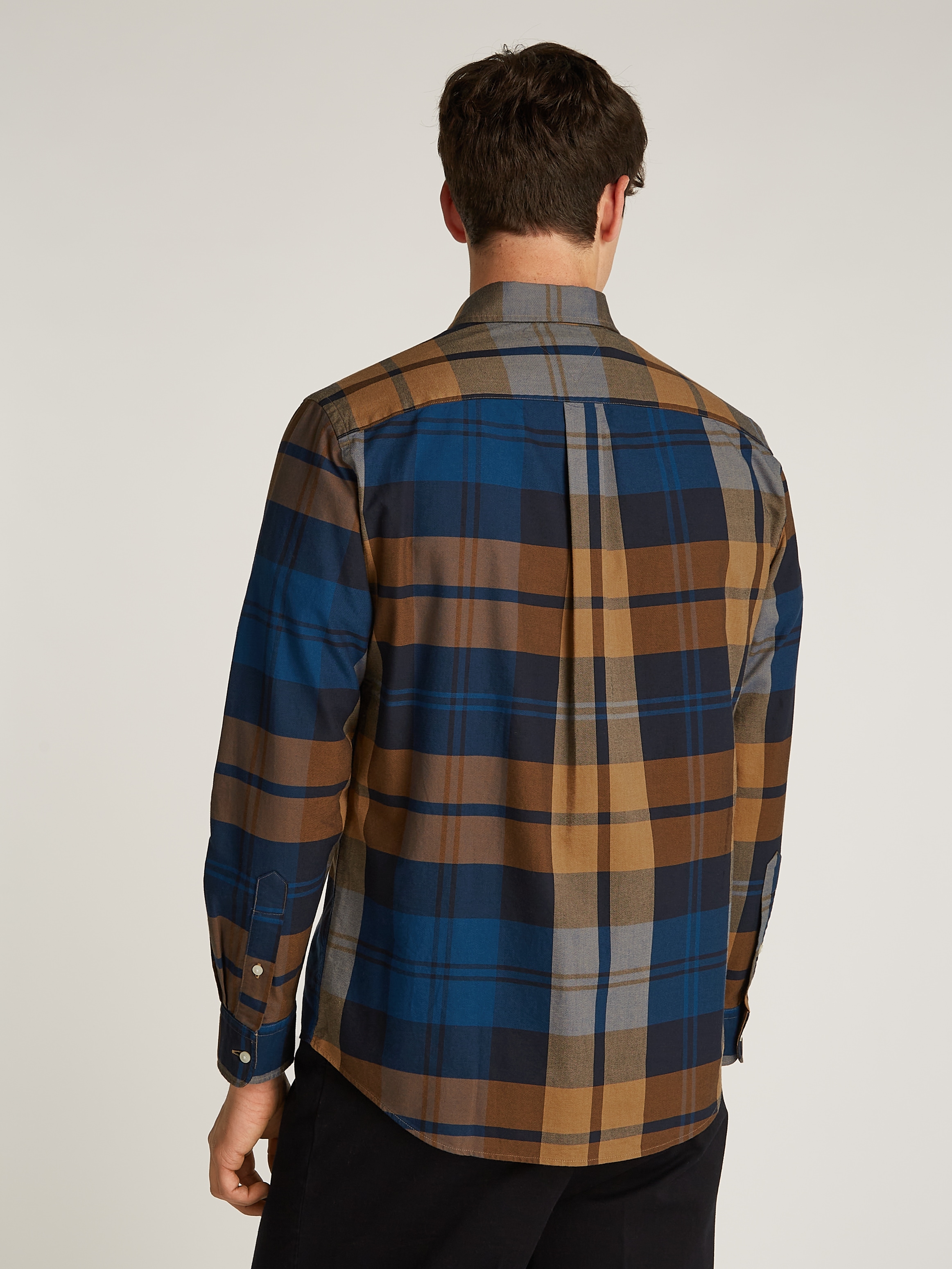Tommy Hilfiger Langarmhemd »OXFORD BLACKWATCH CHK RF SHIRT«