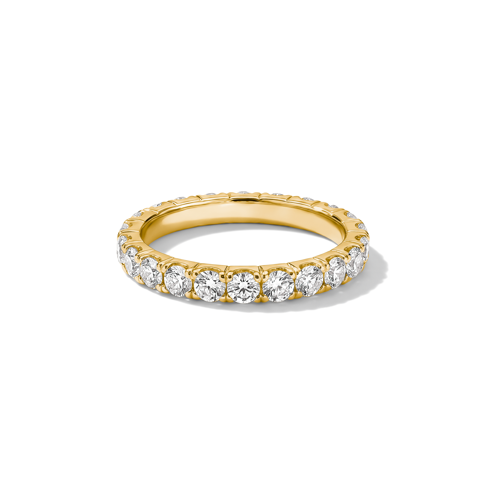 THOMAS SABO Fingerring »Ring mit Zirkoniasteinen gelbgoldfarben« mit Zirkonia (synth.)